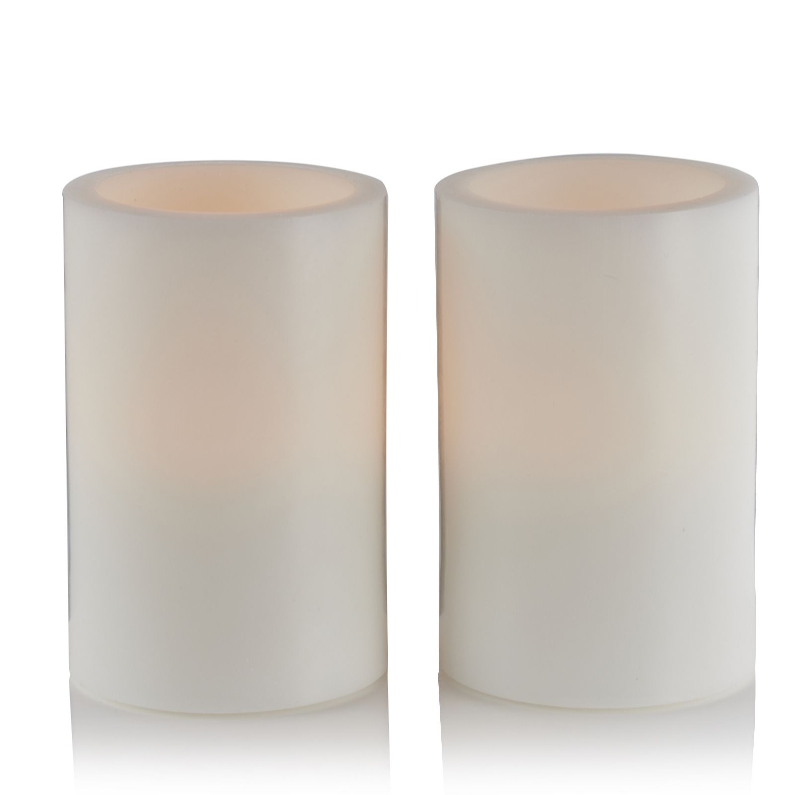 Outlet K by Kelly Hoppen Set of 2 Pillar Candles