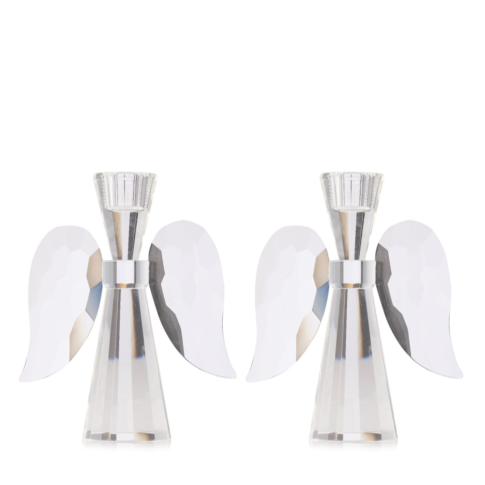 JM by Julien Macdonald Set of 2 Glass Angels