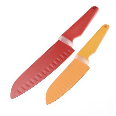 Prepology 2 Piece Santoku Knife Set By Cooks Essentials Qvc Uk