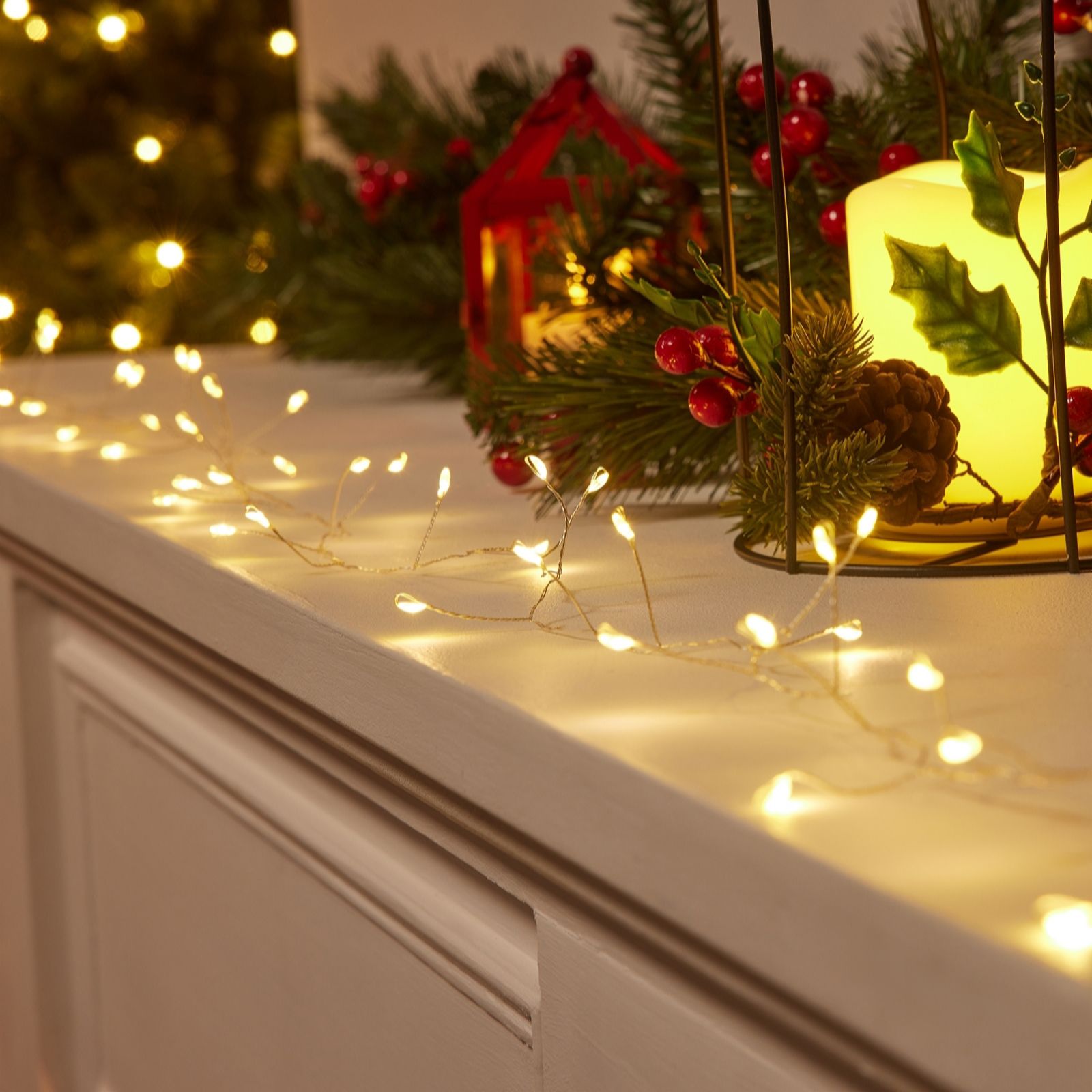 Home Stories Indoor / Outdoor Set of 3 LED Cluster Light Strands