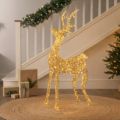 Festive Indoor/Outdoor Pre Lit Microdot Reindeer