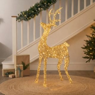 Festive Indoor/Outdoor Pre Lit Microdot Reindeer