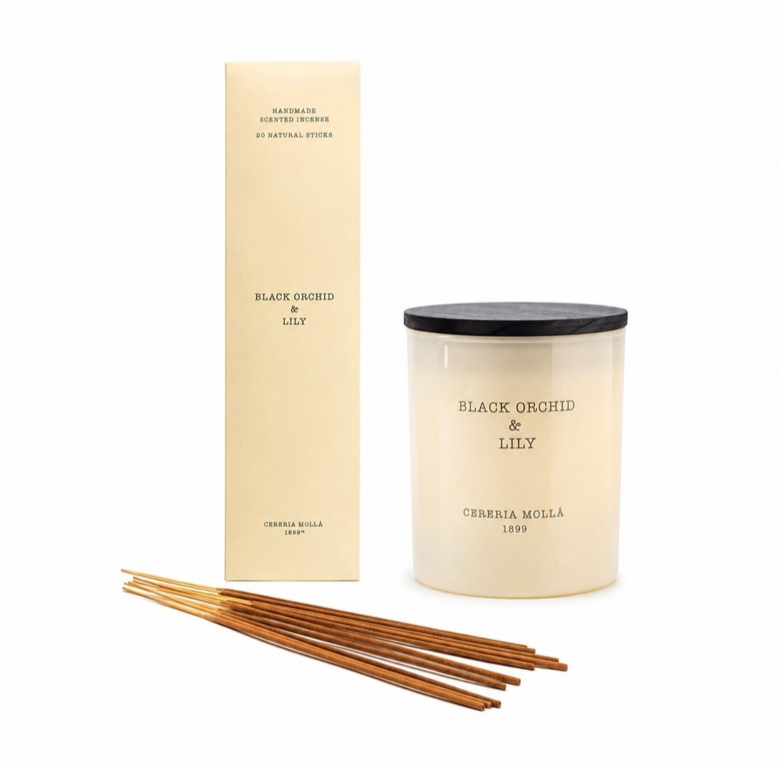 Cereria Molla 1899 Candle 230g & Incense