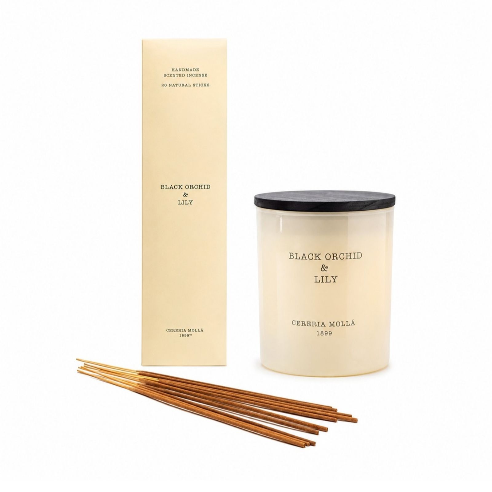 Cereria Molla 1899 Candle 230g & Incense