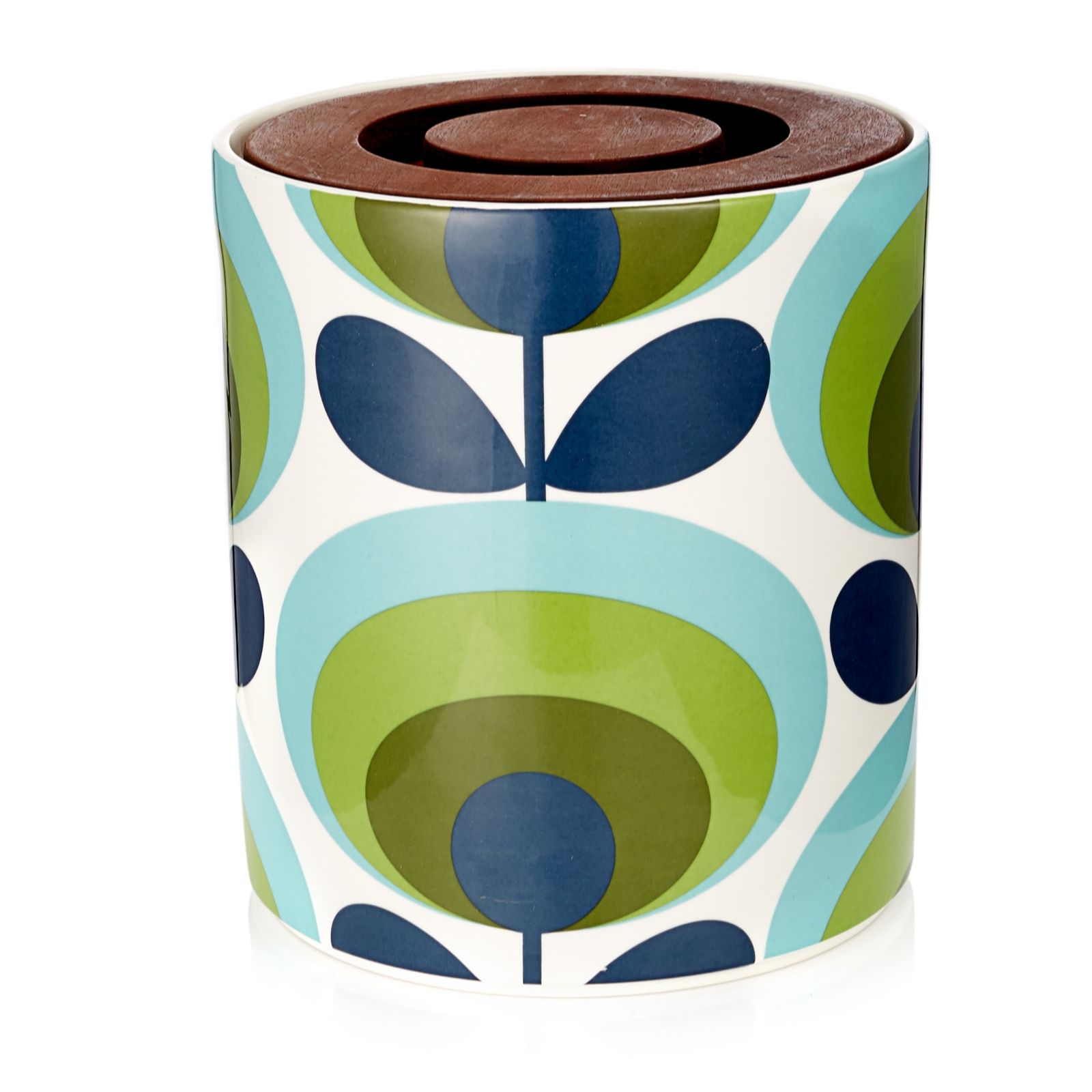 Orla Kiely 70s Flower Bread Bin - Page 1 - QVC UK