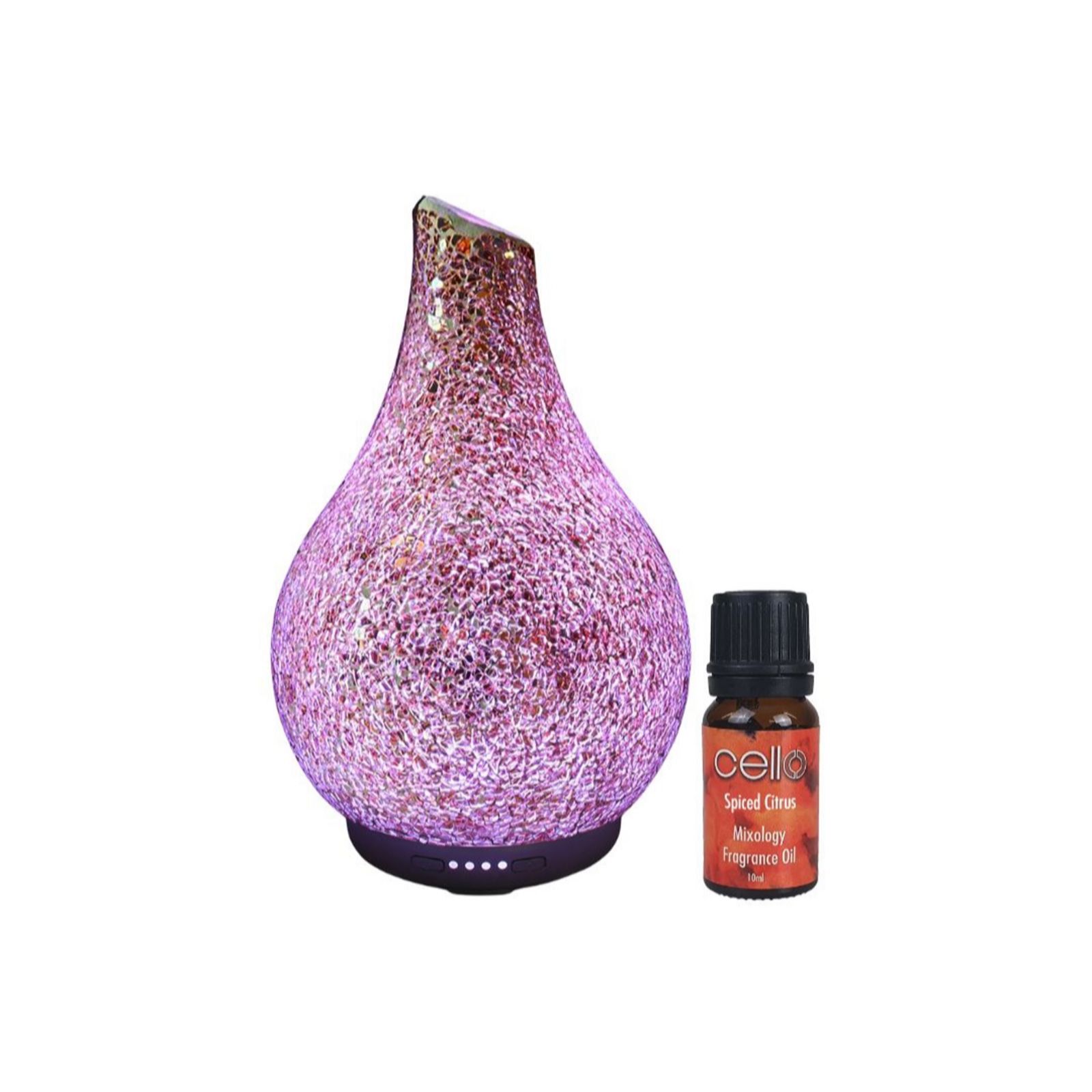 Cello Mosiac Ultrasonic Diffuser With 10ml Oil
