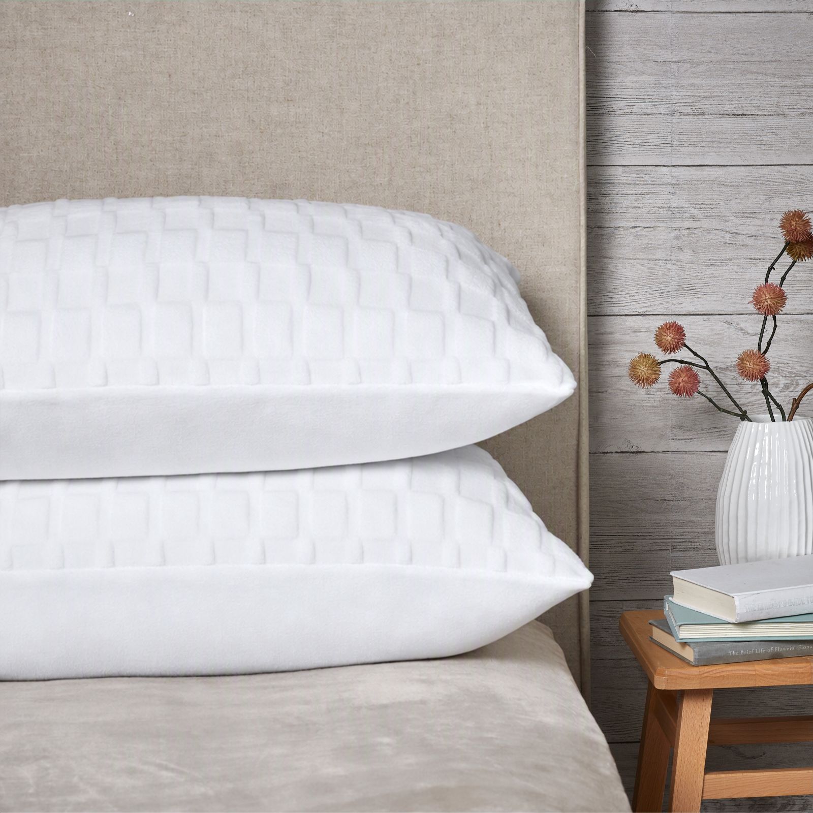 Cozee Home Pure Comfort Set of 2 Housewife Pillowcases