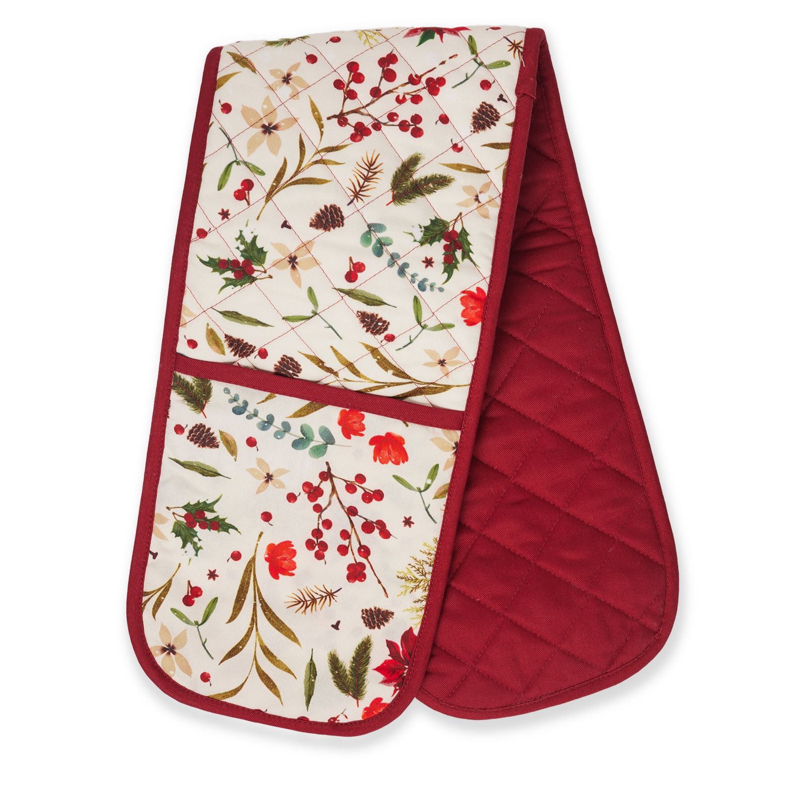 Sara by Sara Davies Festive Floral Oven Glove