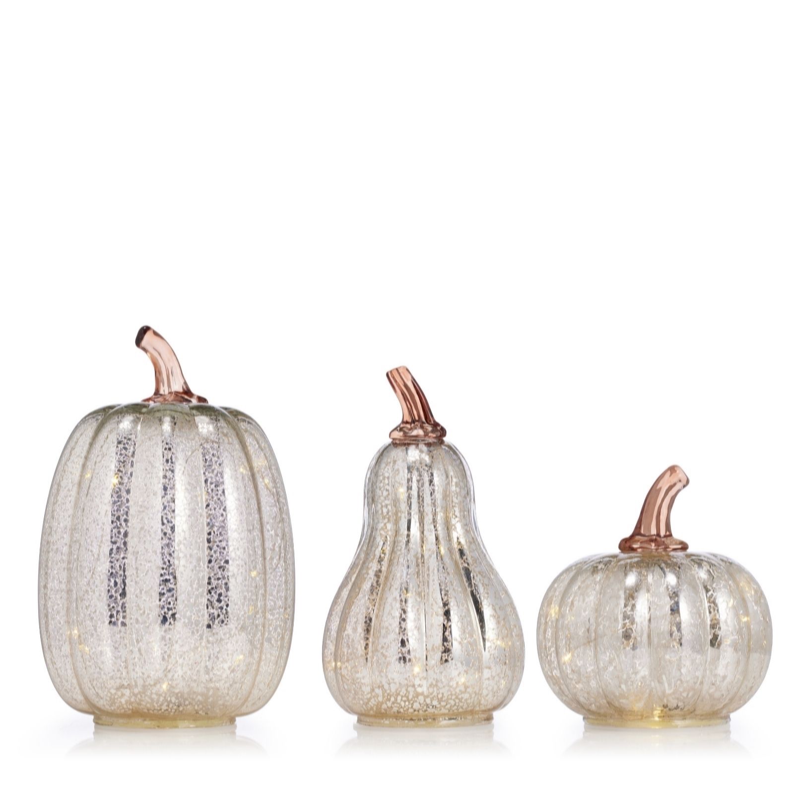 Home Stories Pre Lit Pumpkin & Squash Set