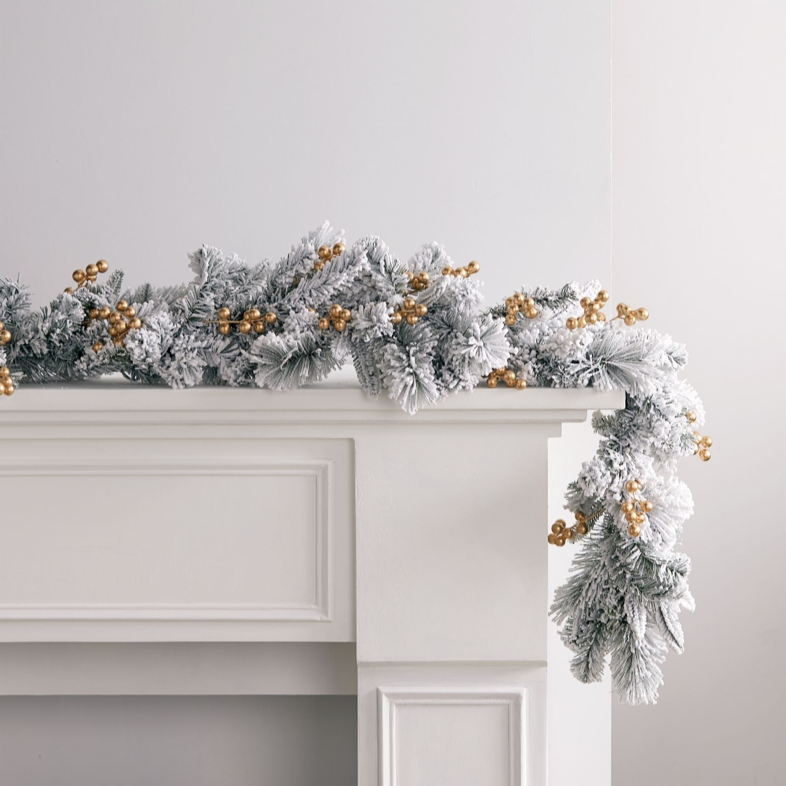 Outlet Sara By Sara Davies 180cm Pre Lit Winterluxe Fir Garland