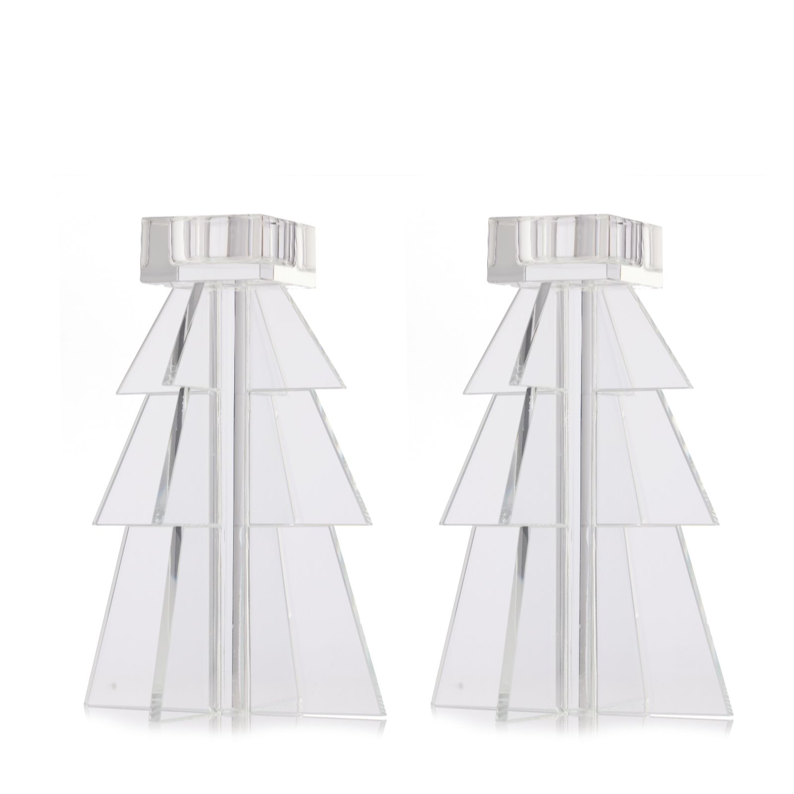JM by Julien Macdonald Set of 2 Tree Candle Holders