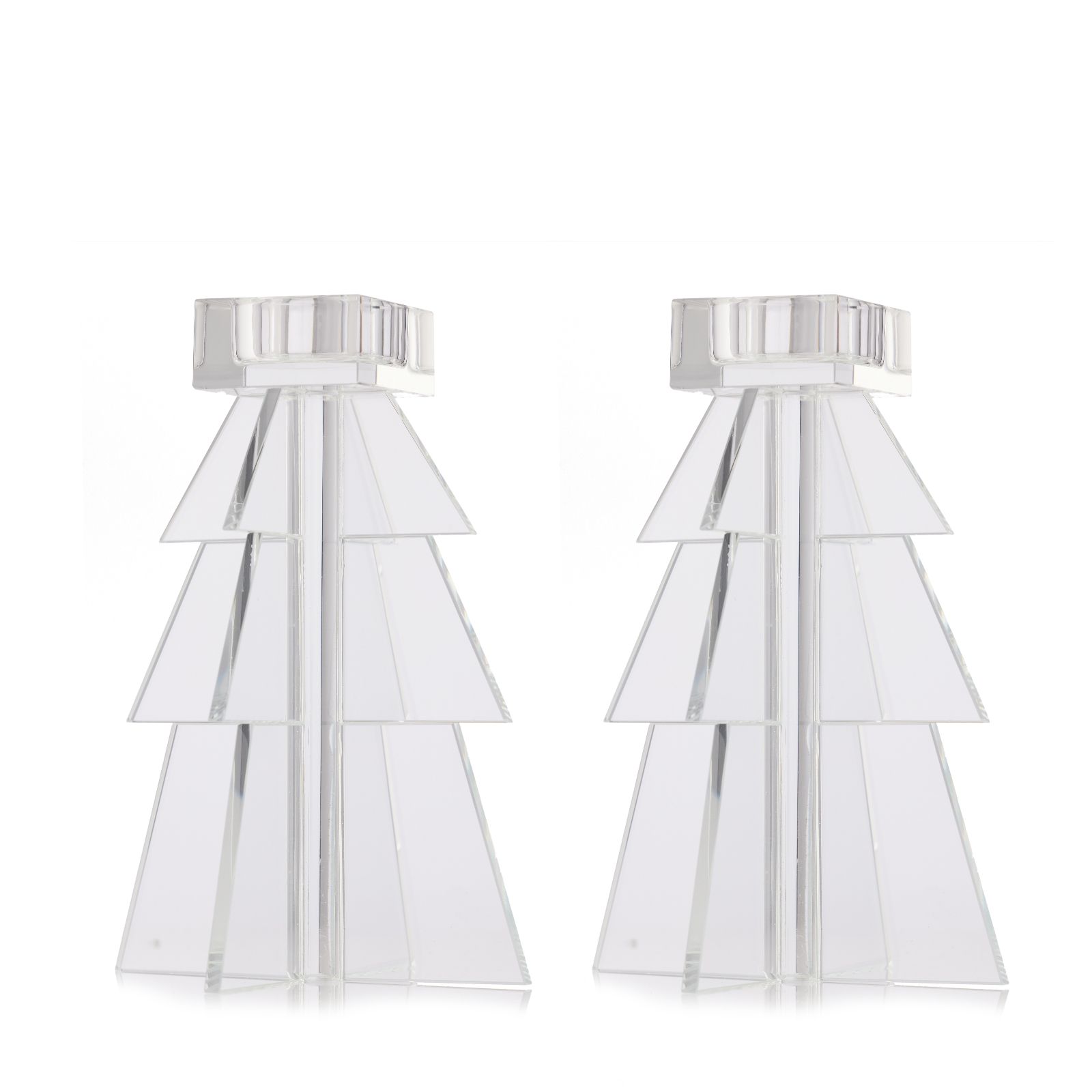 JM by Julien Macdonald Set of 2 Tree Candle Holders