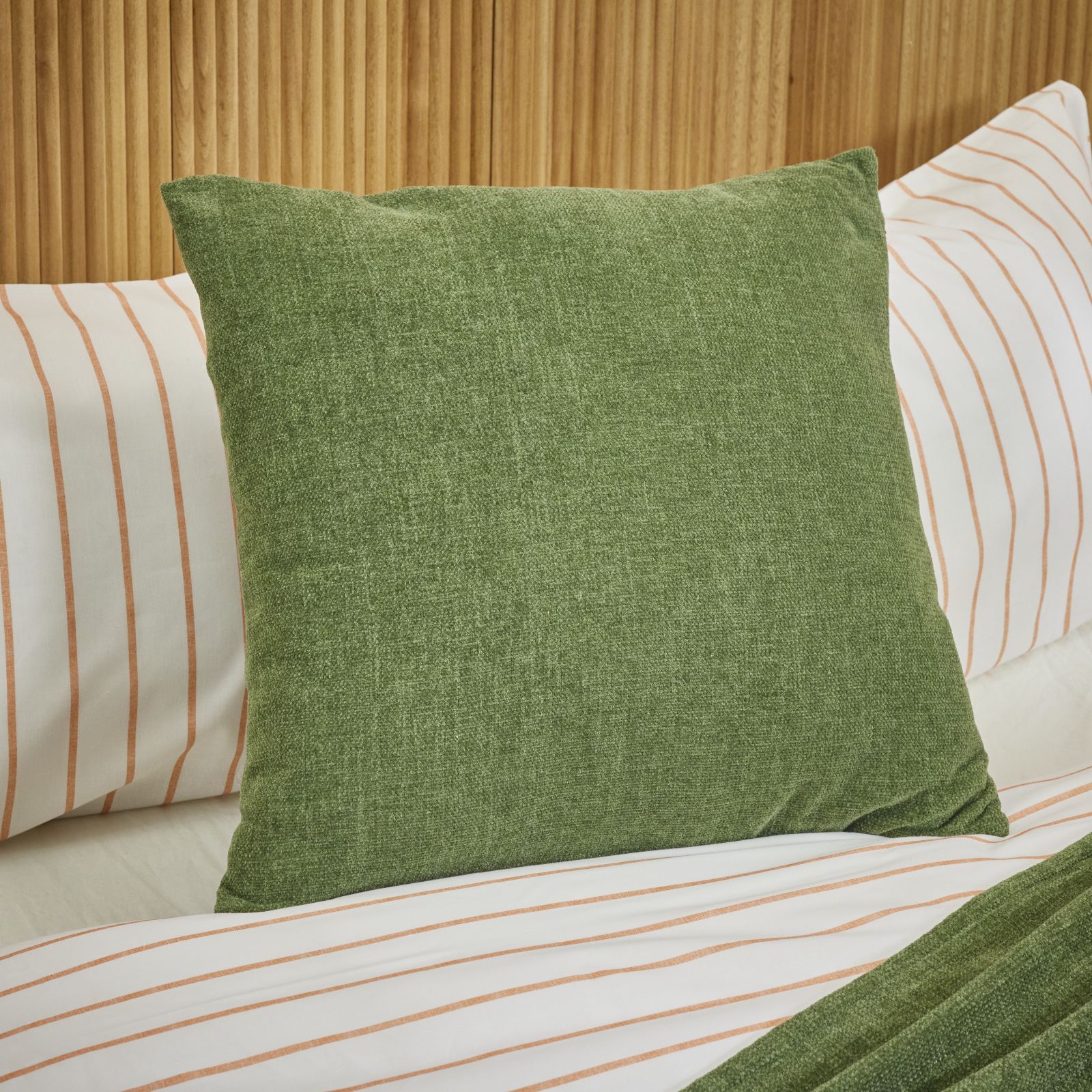 abode Textured Chenille Square Cushion
