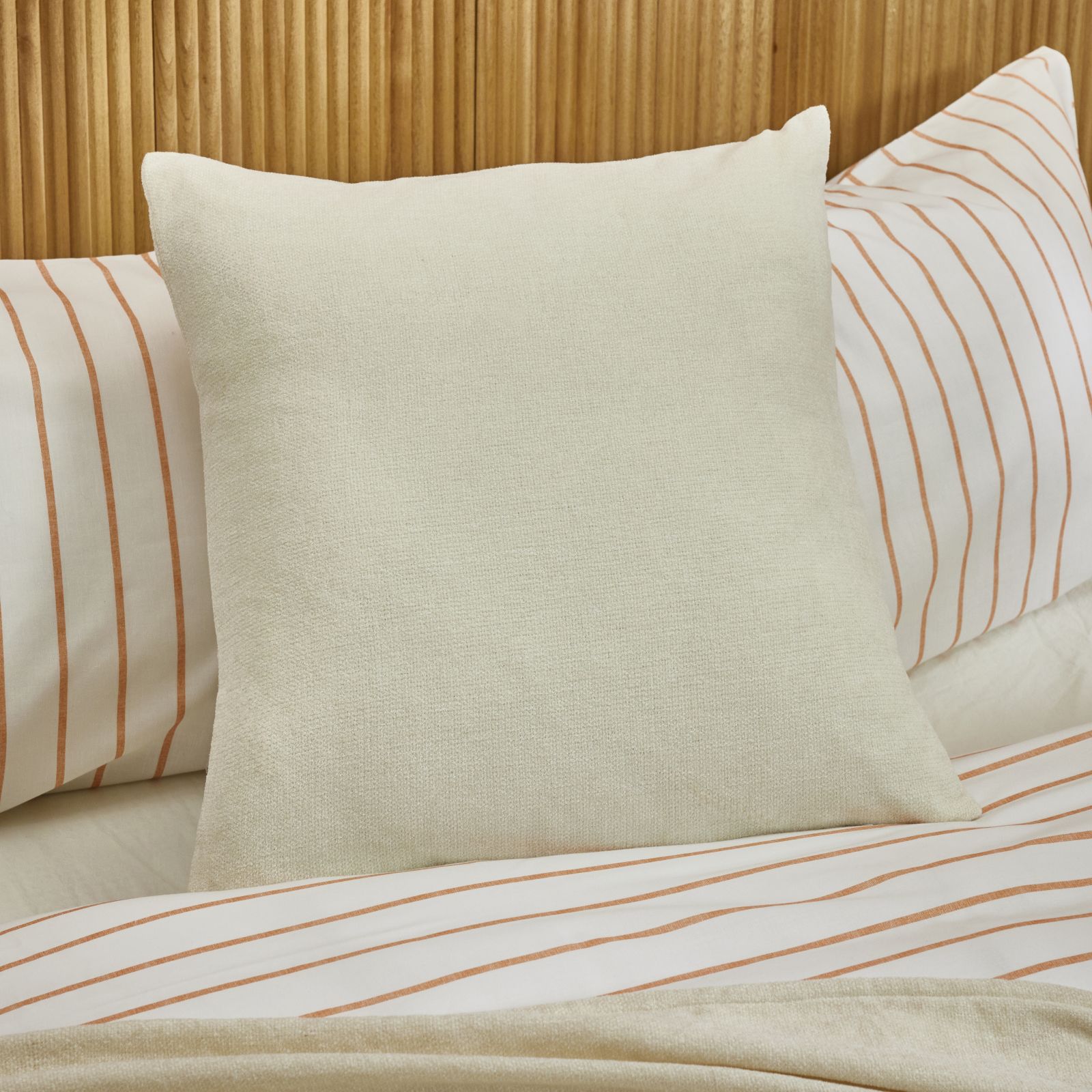 abode Textured Chenille Square Cushion