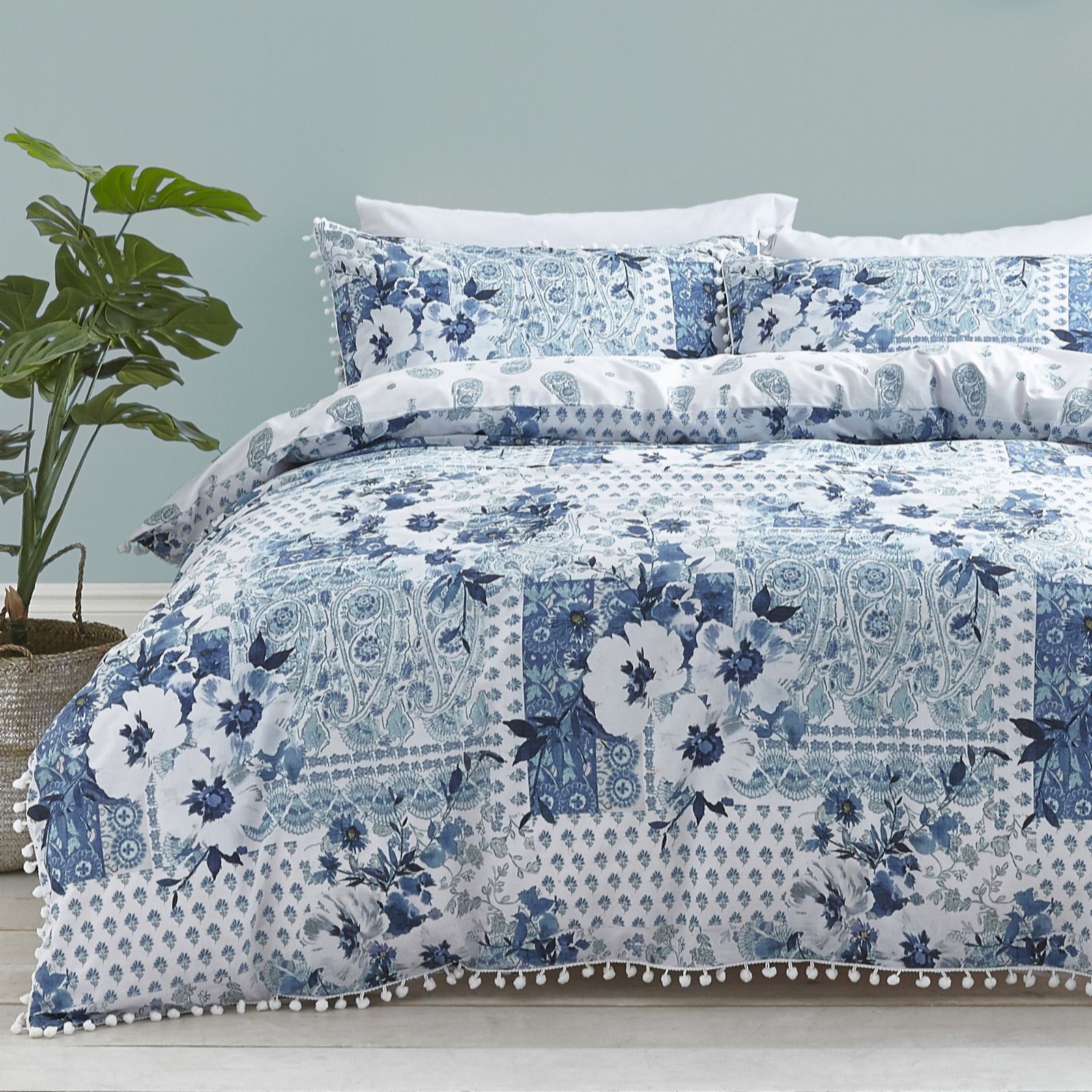 Maison By Silentnight Sienna 3 Piece Duvet Set Qvc Uk