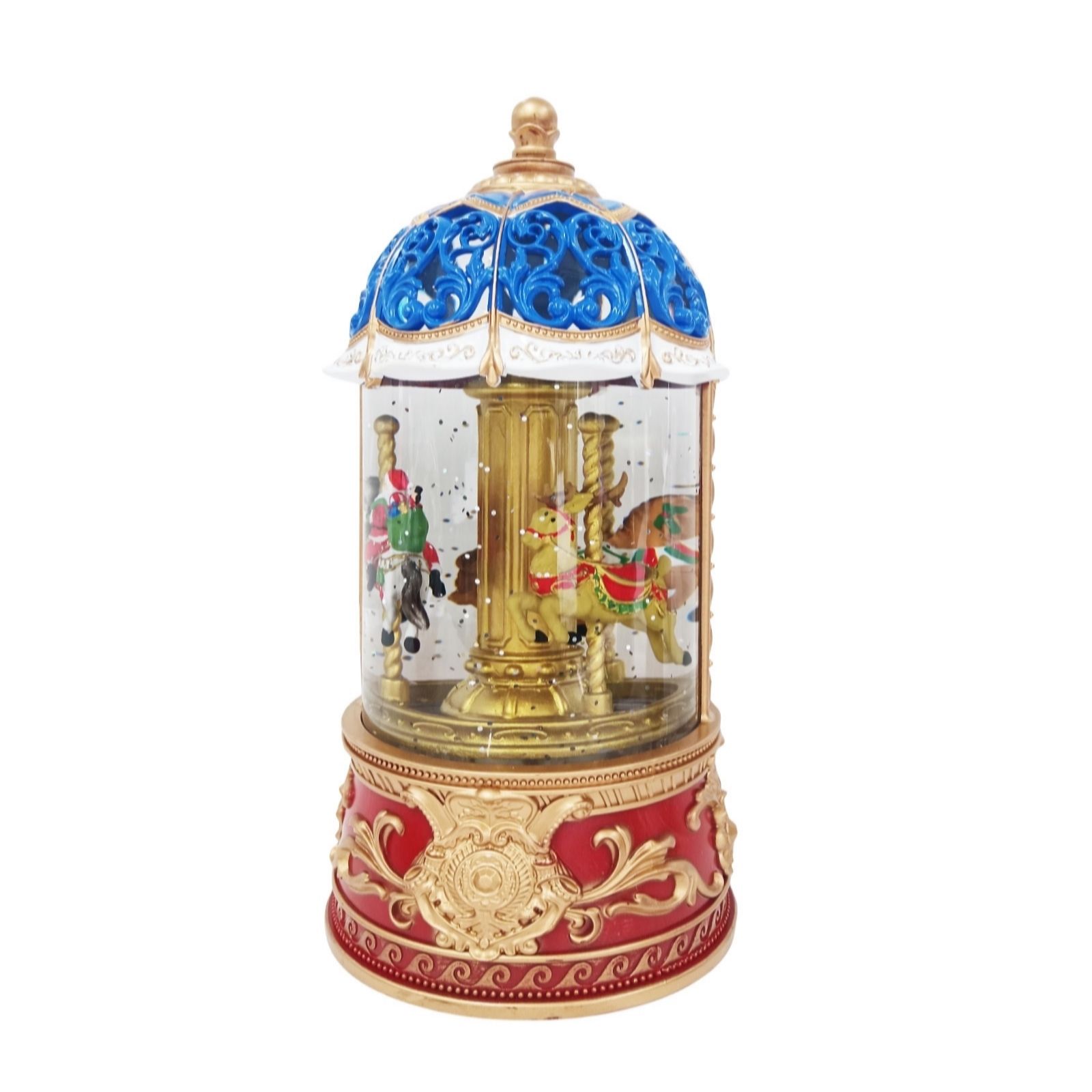 Outlet Santa Express Christmas Water Spinner