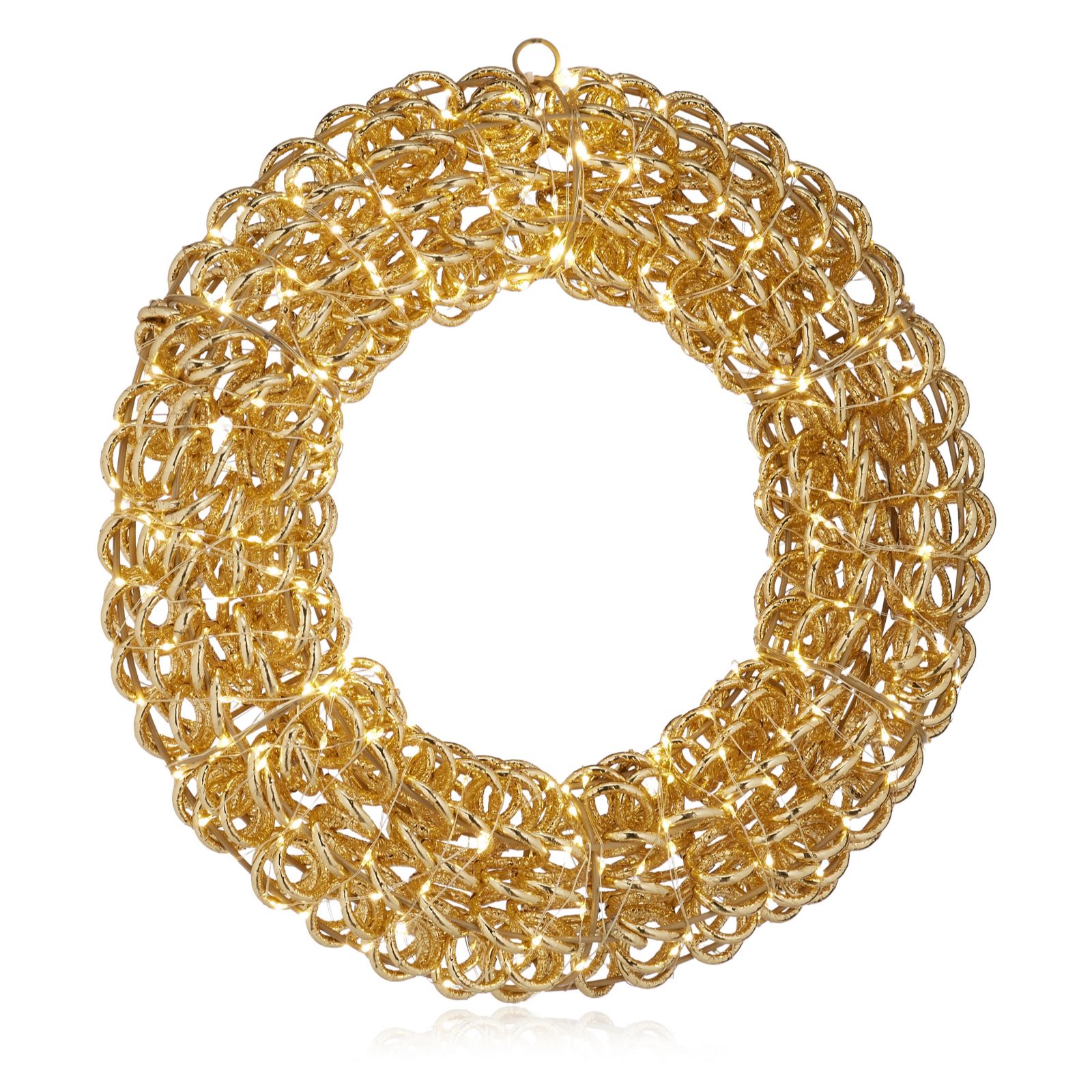Festive Indoor / Outdoor Pre Lit Microdot Wreath
