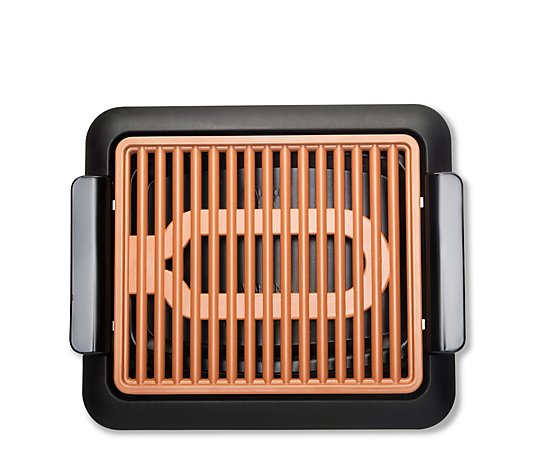 Outlet Gotham Steel Copper Non-Stick Electric Indoor Grill