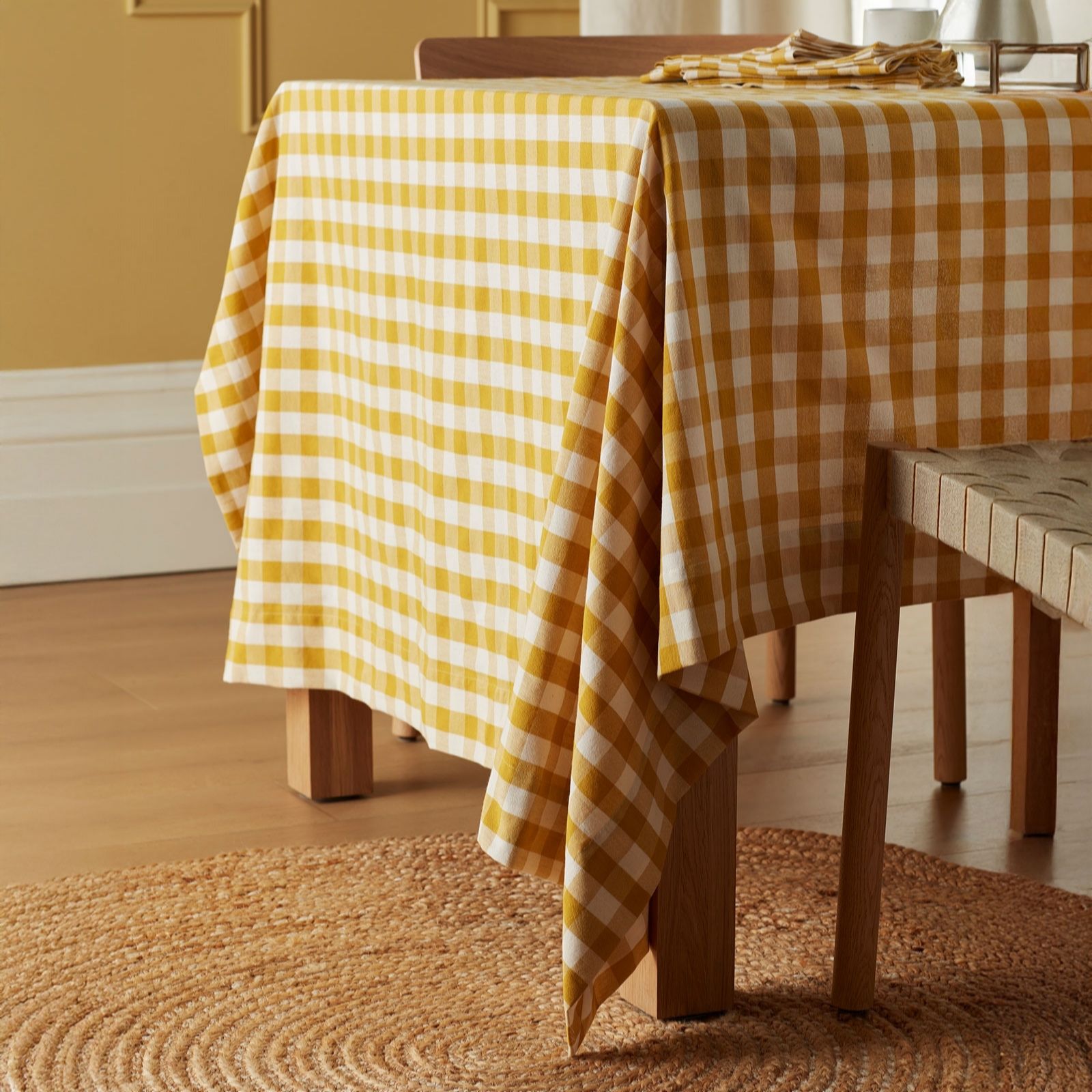 Secret Linen Store Heidi Gingham Tablecloth