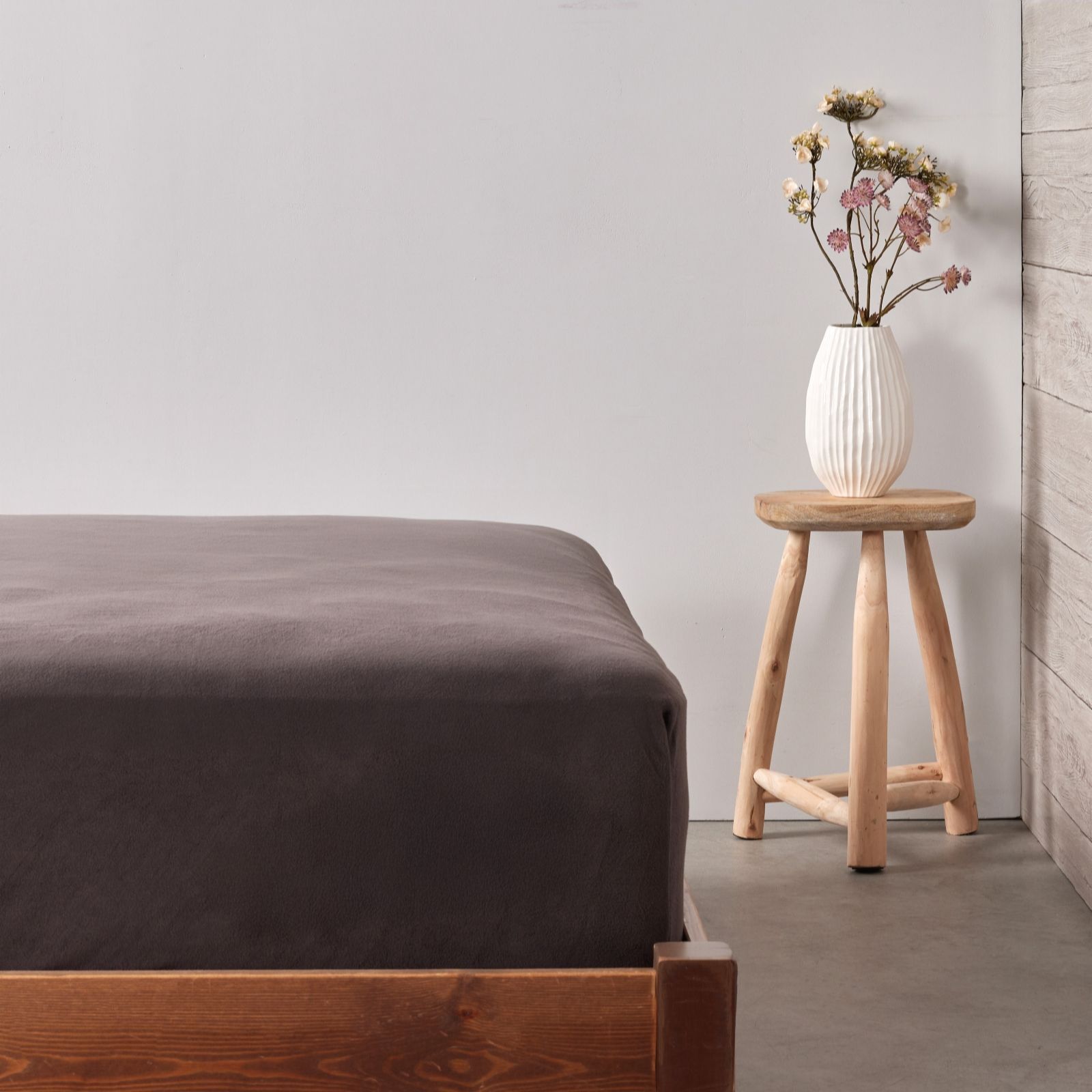 Cozee Home Microfleece Set of 2 Fitted Sheets