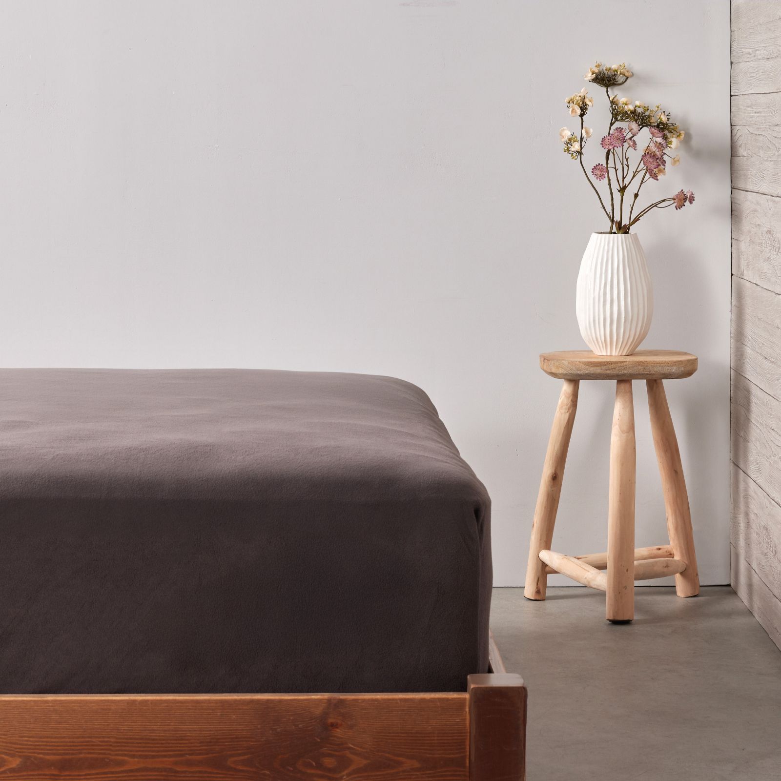 Cozee Home Microfleece Set of 2 Fitted Sheets