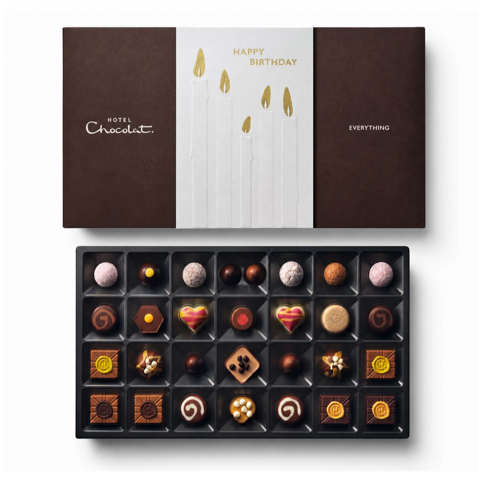 Hotel Chocolat 29 Piece Happy Birthday Everything Chocolate Box