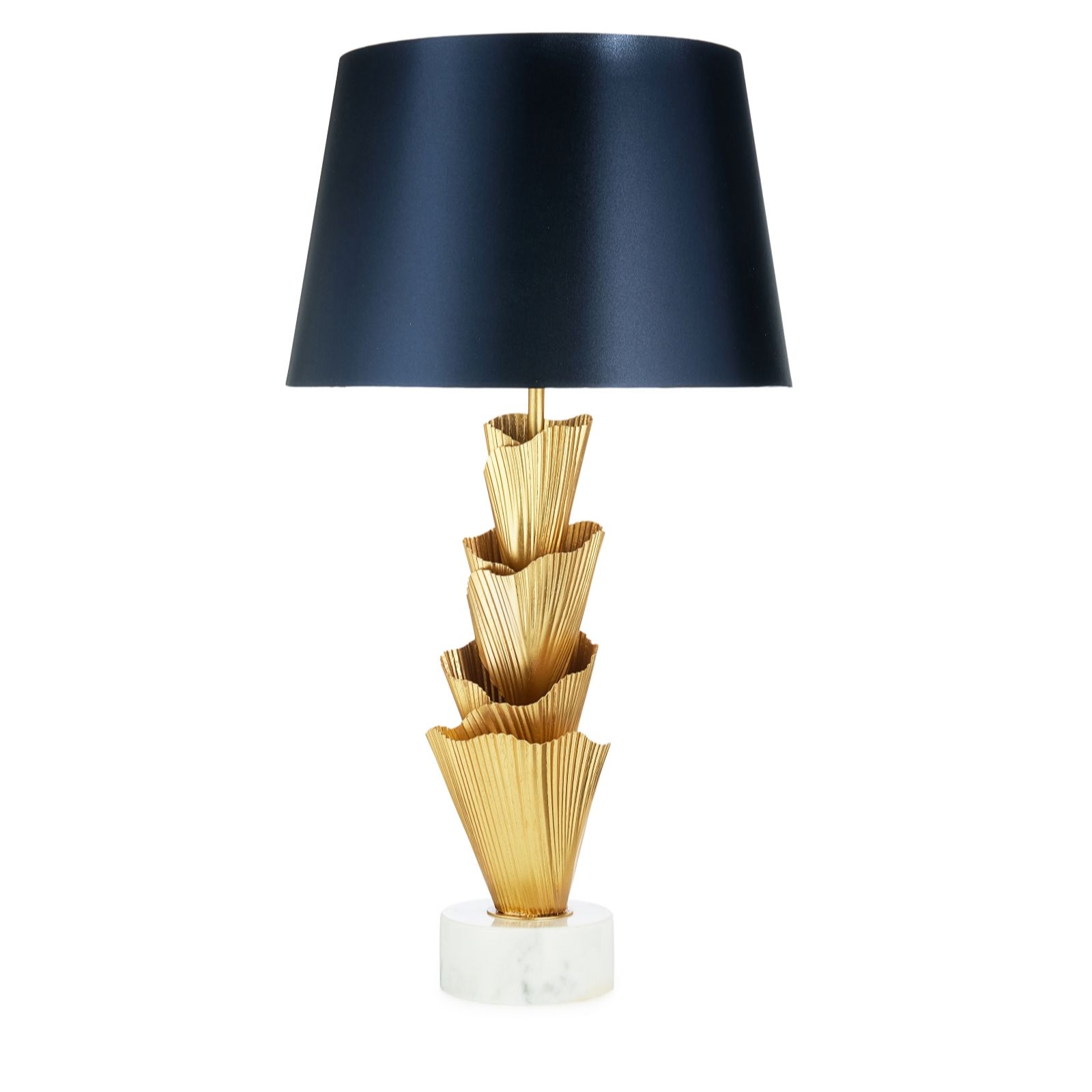 Luxenoa Gold Luxury Table Lamp QVC UK