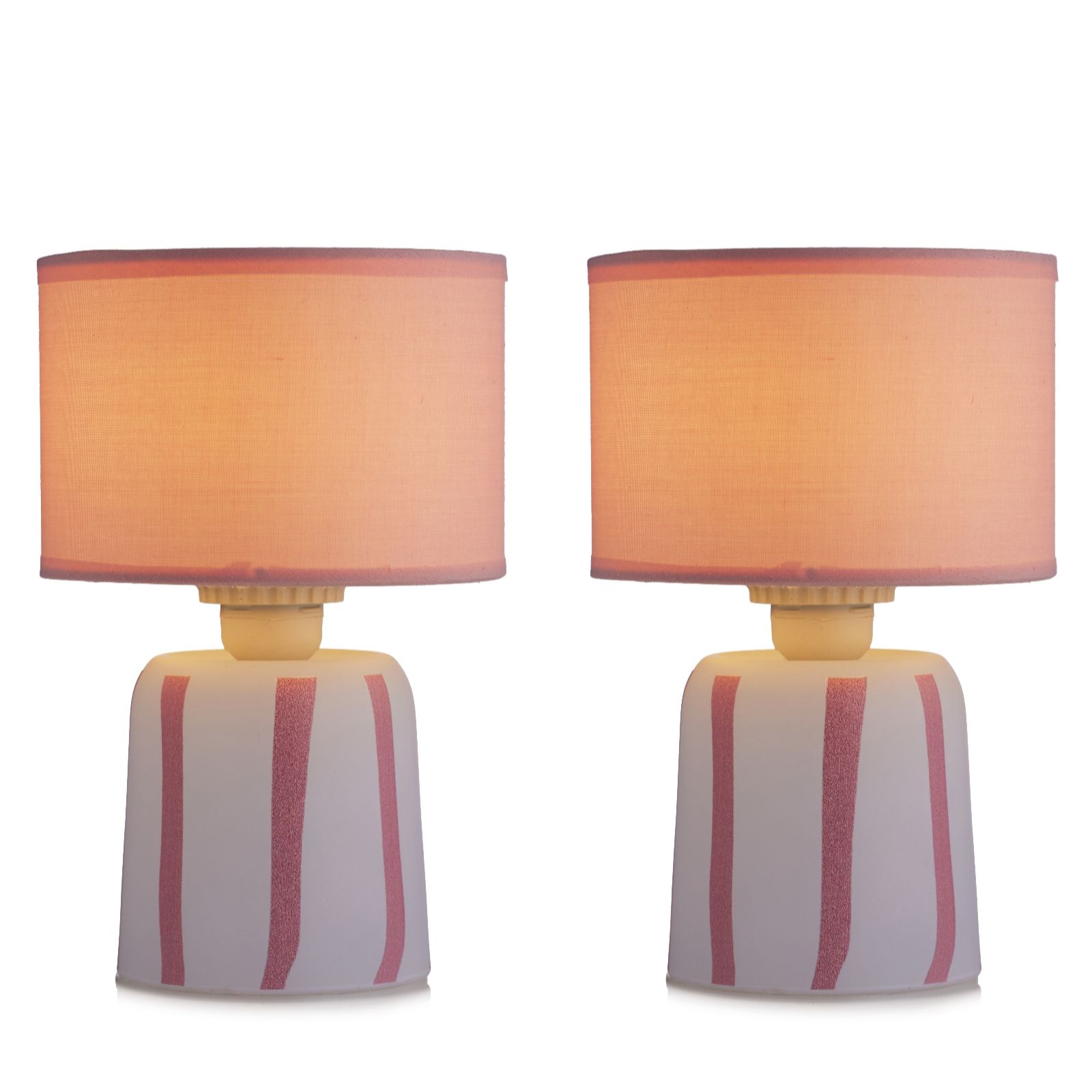 Outlet Home Stories Set of 2 Mini Lamps