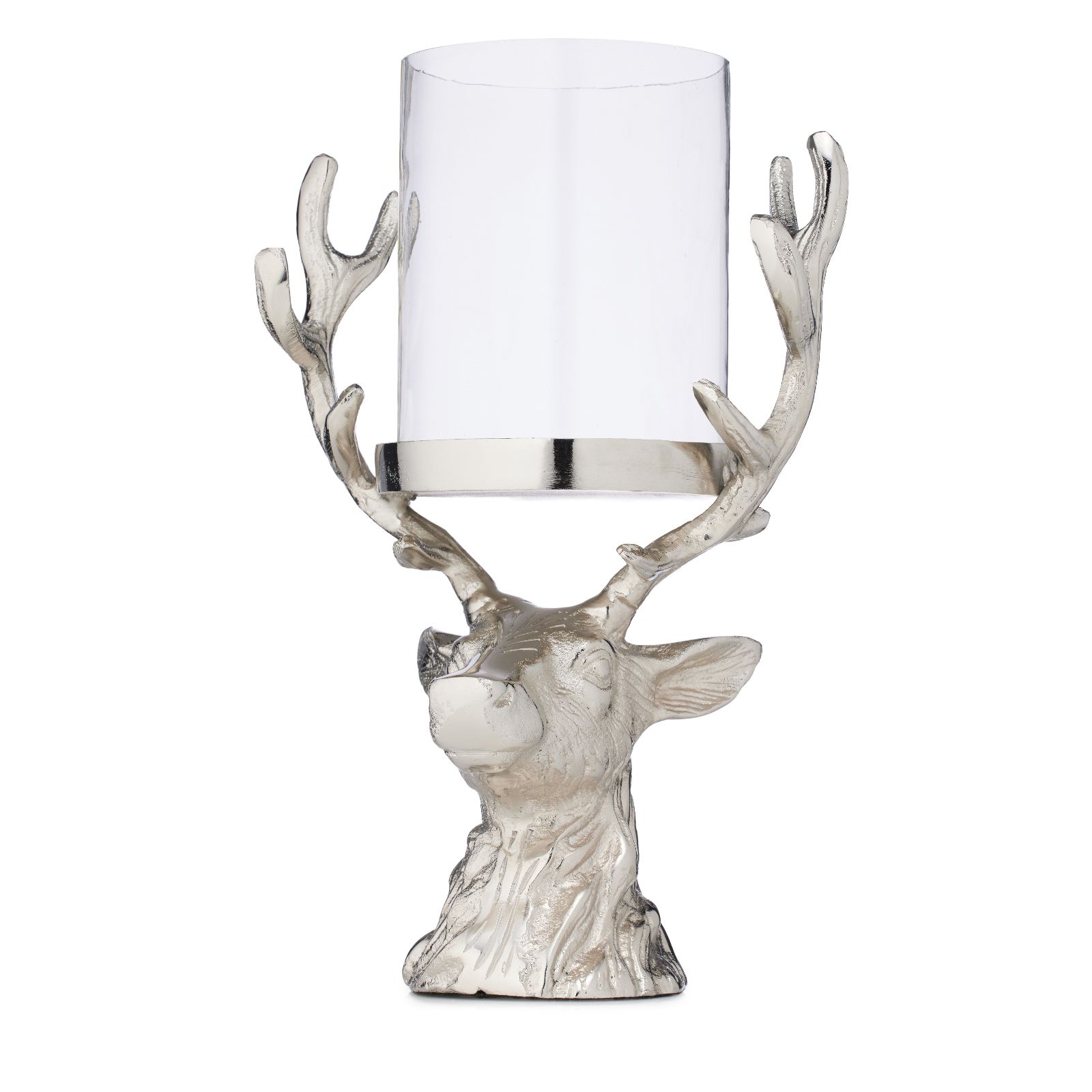 Outlet Home Stories 30cm Stag Head Candle Holder