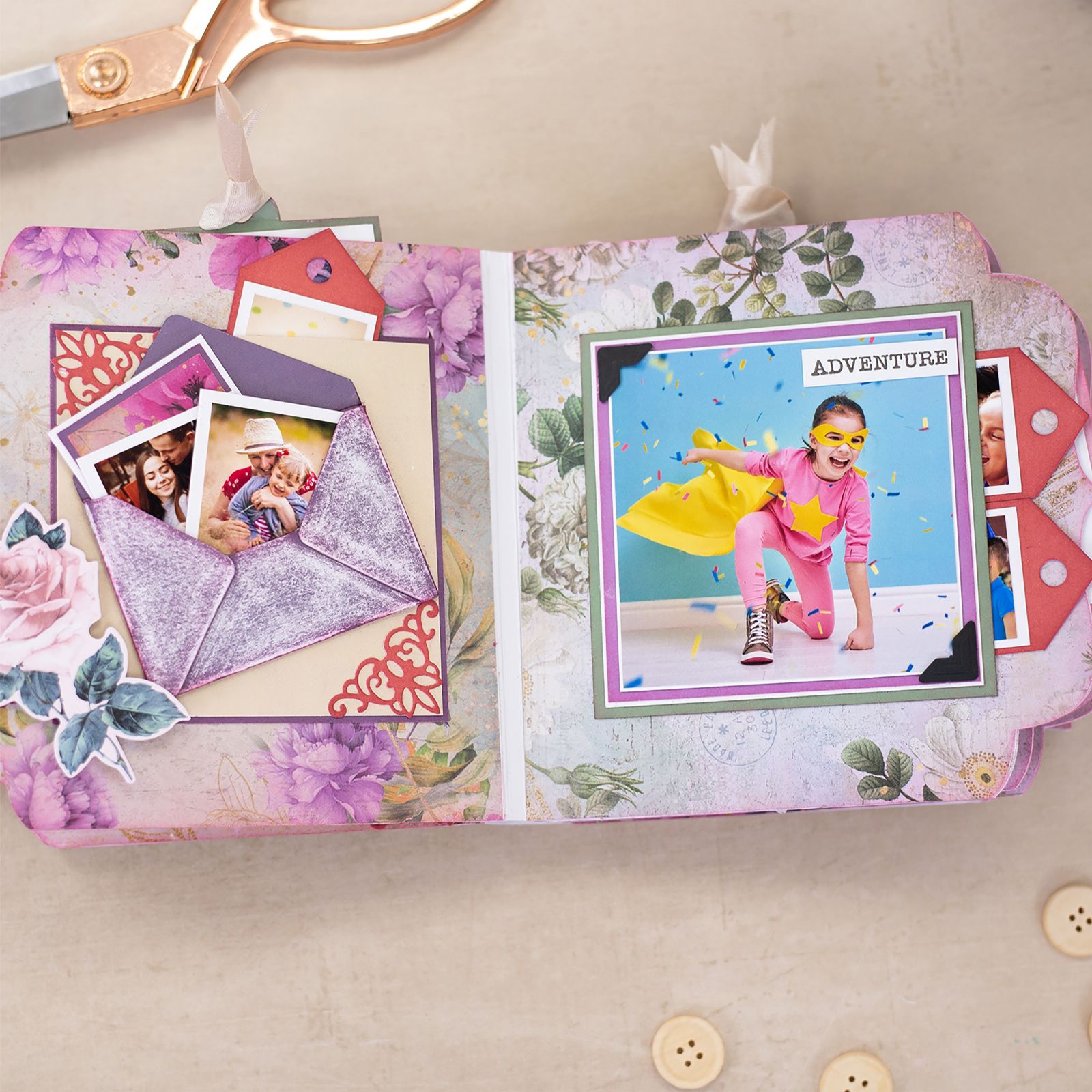 Crafters Companion Craft Club Memory Album Project QVC UK