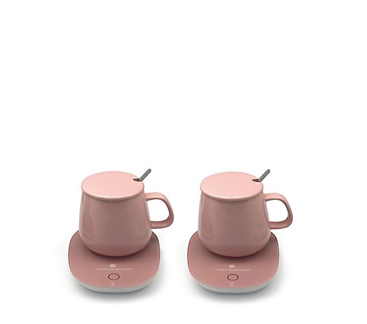 Outlet Cook's Essentials Set of 2 Mug Warmer Gift Set
