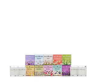 Price's Candles Set of 10 Spring Jar Candles in Gift Boxes