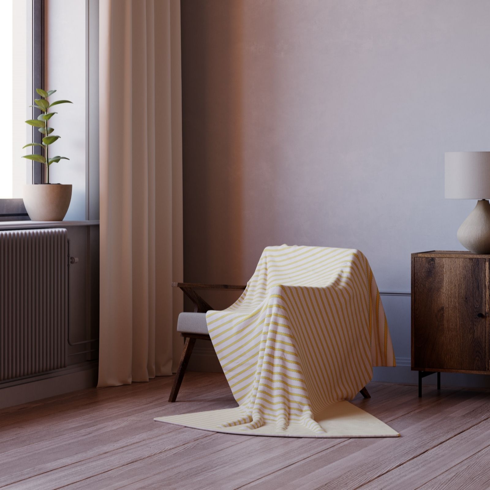 Outlet Sara by Sara Davies Print and Fleece Throw