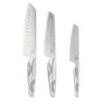Curtis Stone 3 Piece Gift Boxed Santoku Knife Set