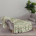 Cozee Home Velvetsoft Floral Printed Throw in Giftbox