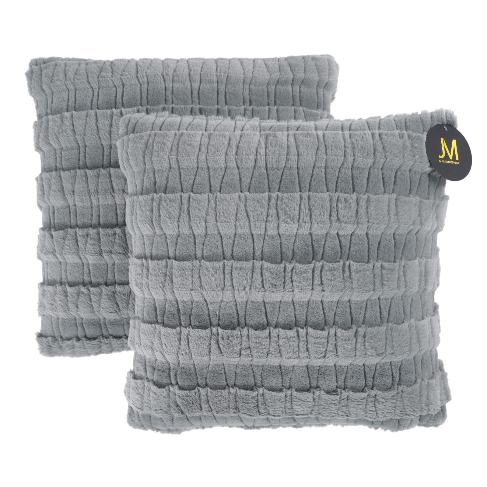 JM by Julien Macdonald Set of 2 Faux fur Cushions