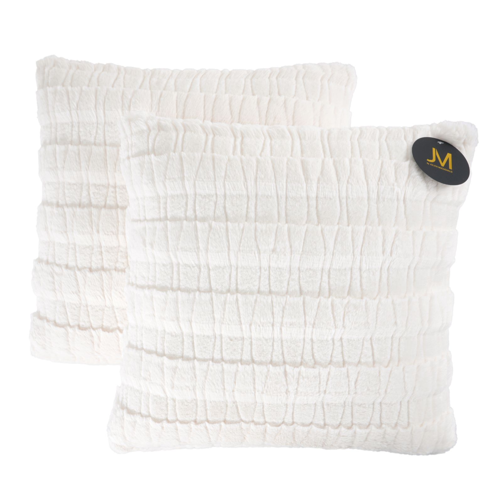 JM by Julien Macdonald Set of 2 Faux fur Cushions