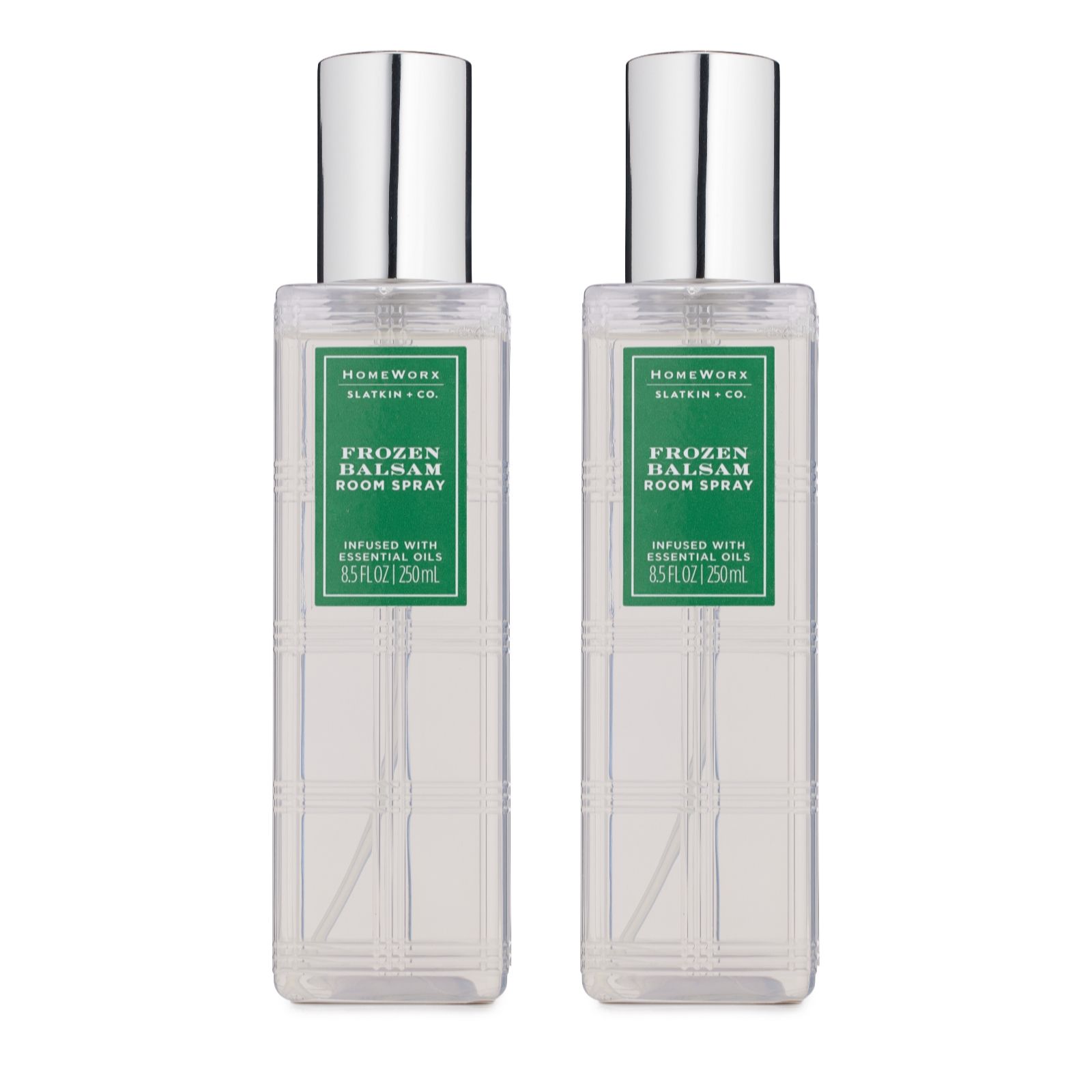 HomeWorx by Slatkin+Co Luxe Clarendon Set of 2 250ml Room Spray