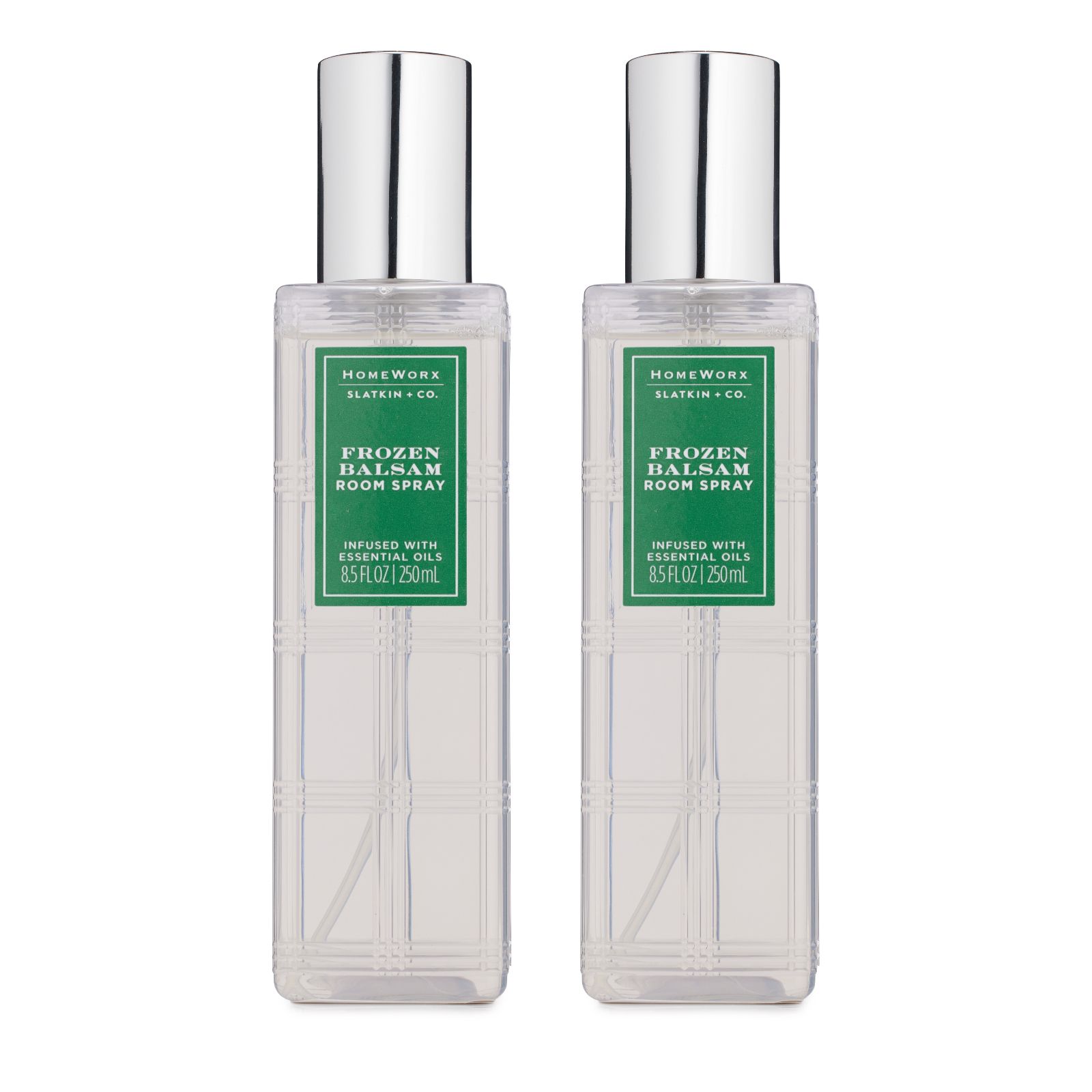 HomeWorx by Slatkin+Co Luxe Clarendon Set of 2 250ml Room Spray