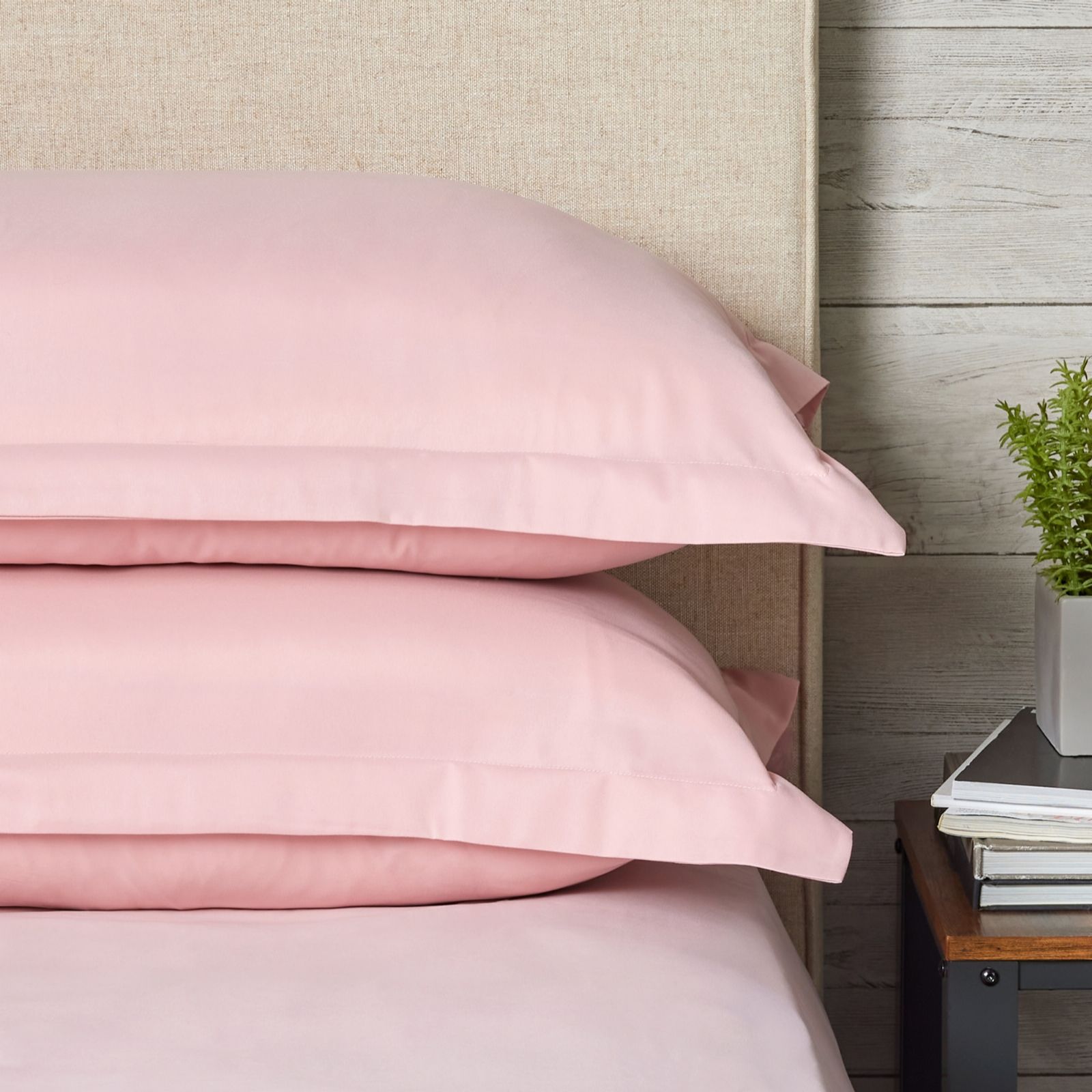 Supersoft by Cozee Home Botantical Solid Set of 2 Oxford Pillowases