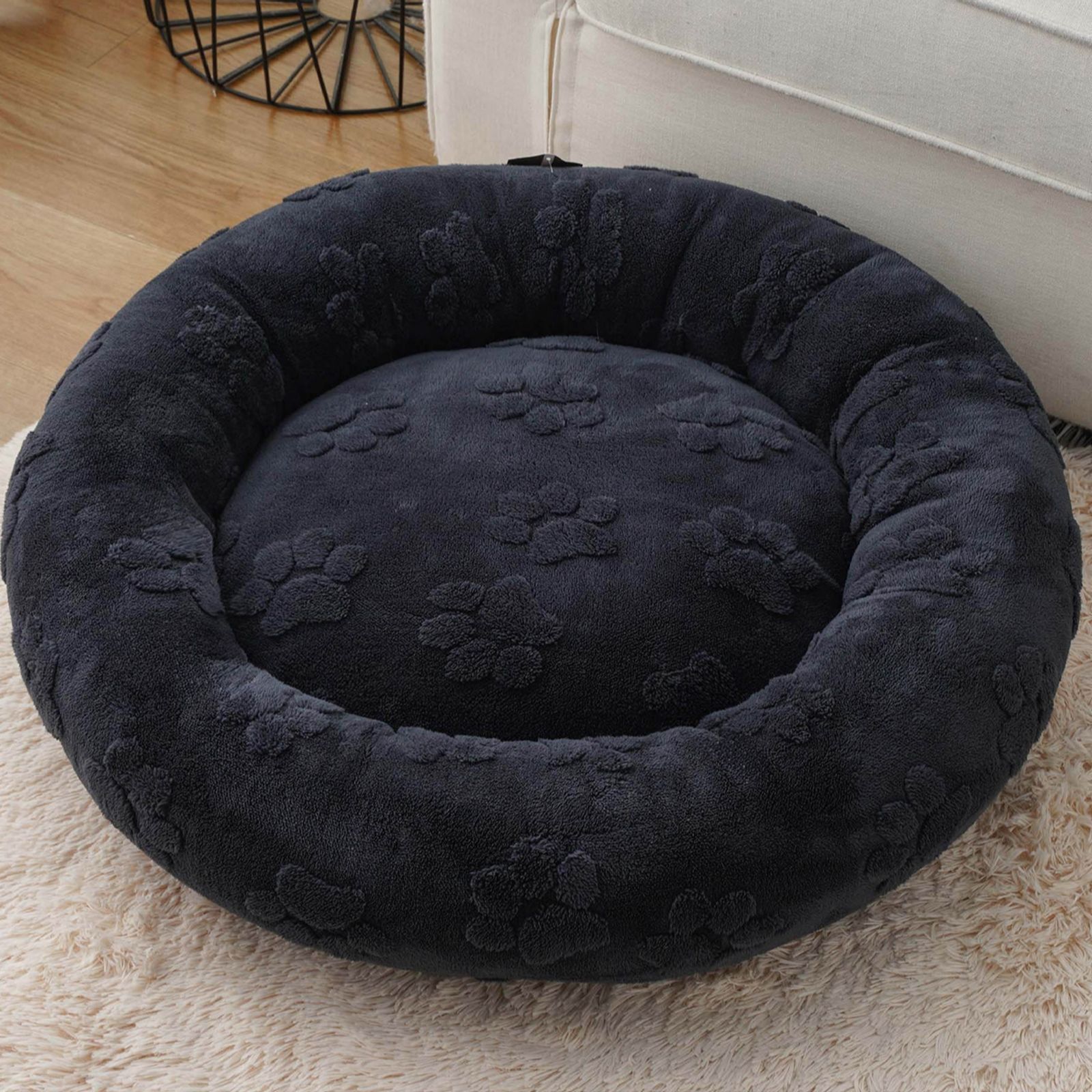 Cozee Home Sherpa Water Resistant Pet Bed with Odourology