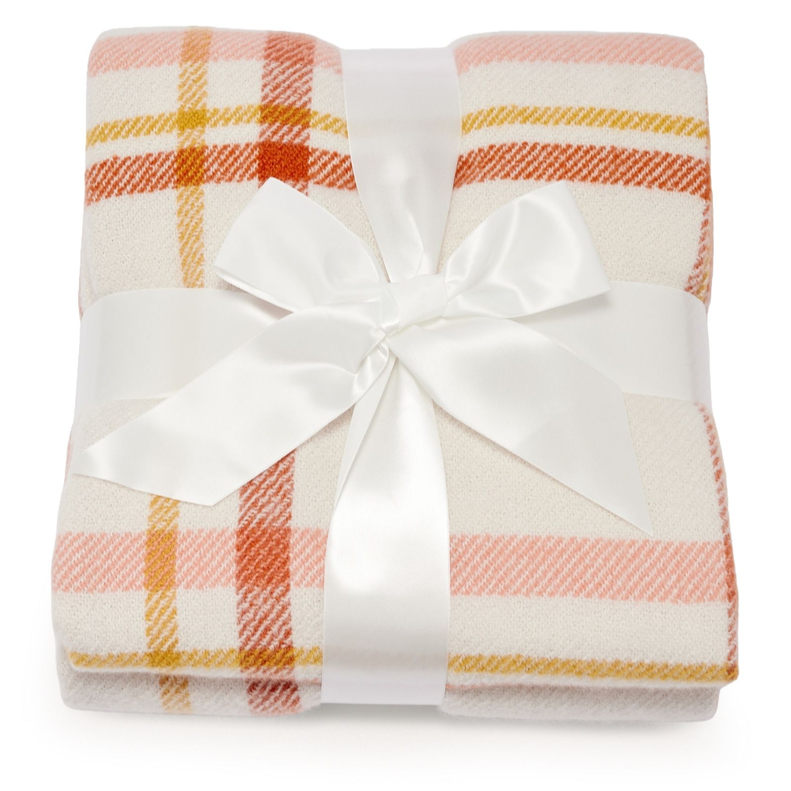 Cozee Home Striped Throw with Tassel Trim