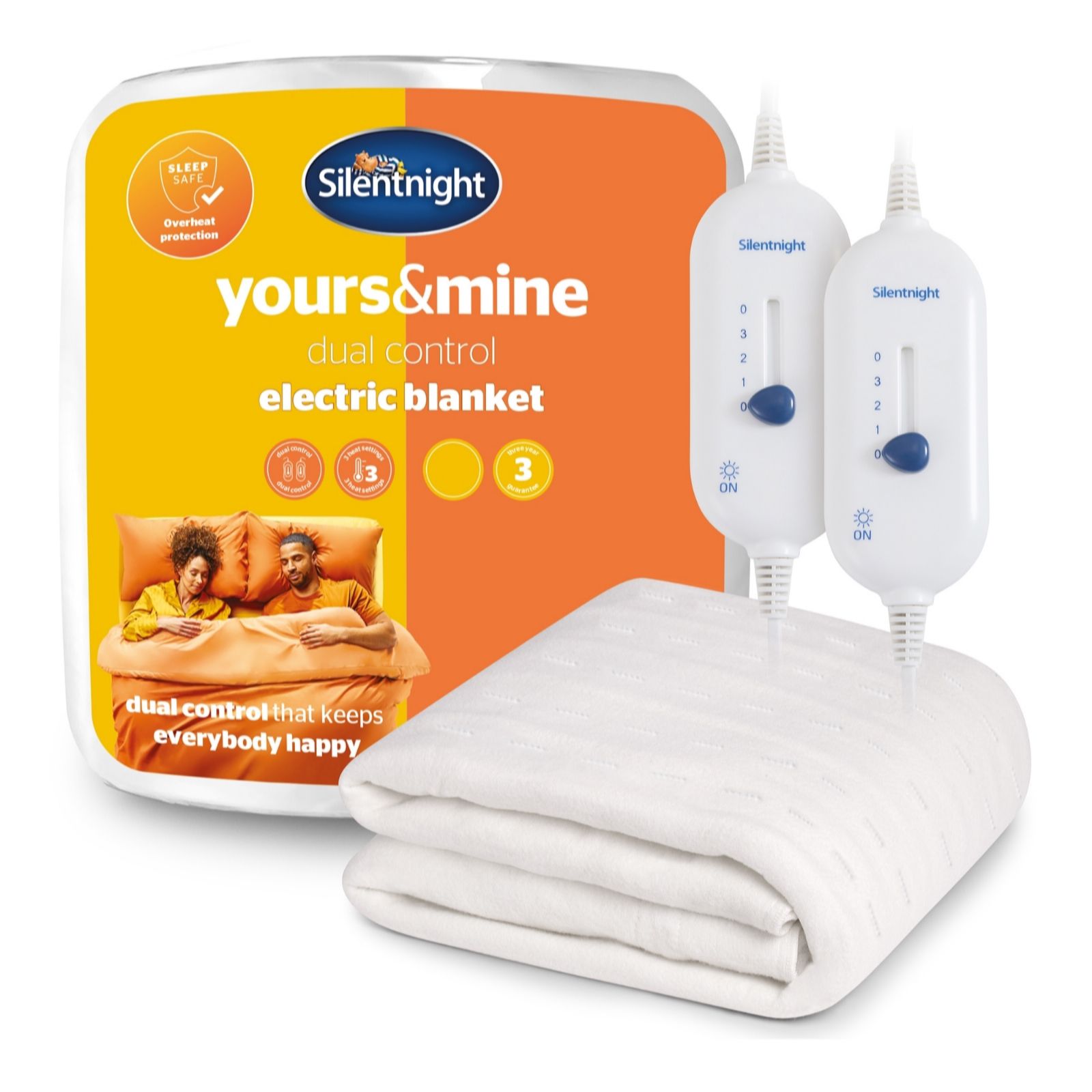 Silentnight Yours & Mine Electric Blanket