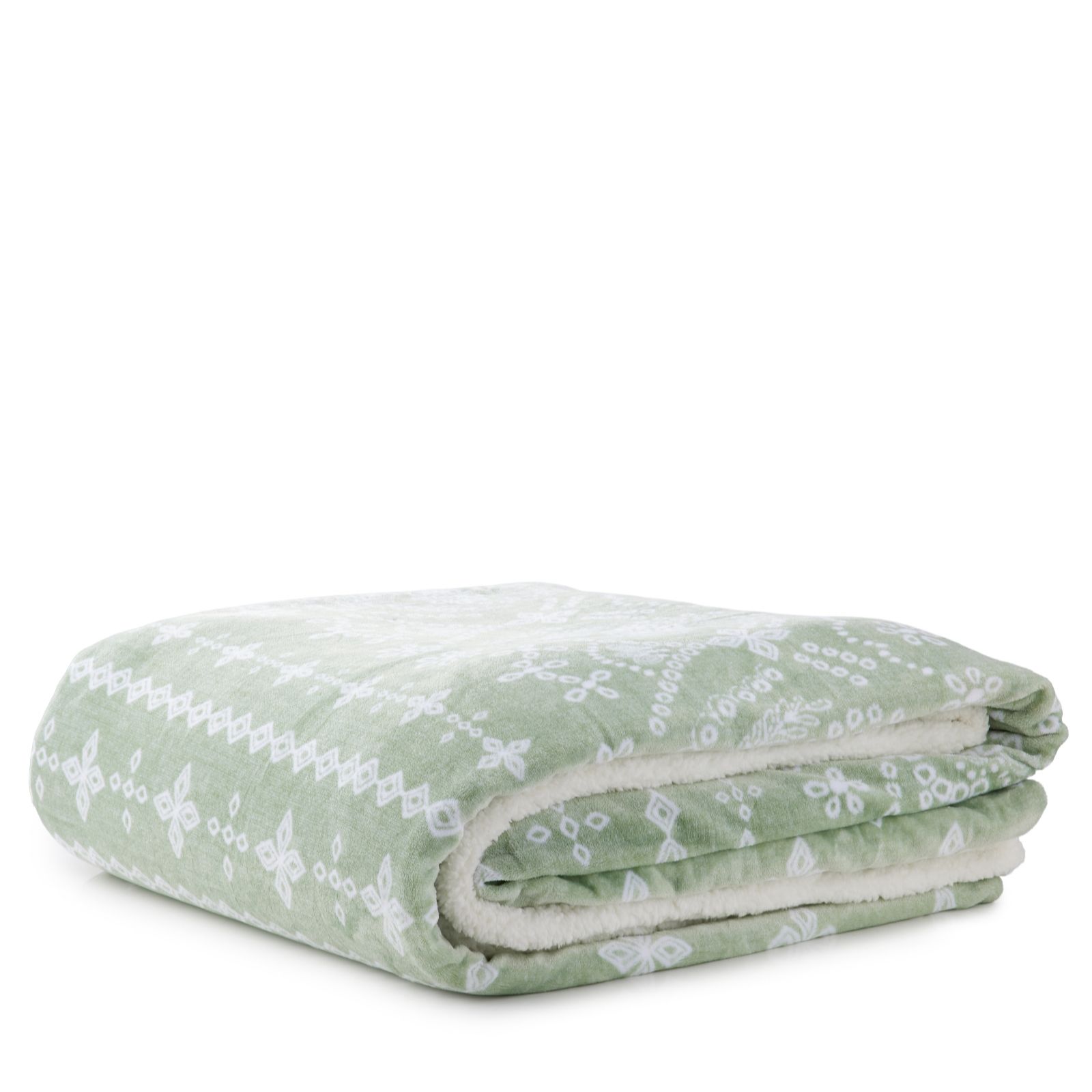 Sara by Sara Davies Velvet Touch and Sherpa Reverse Throw