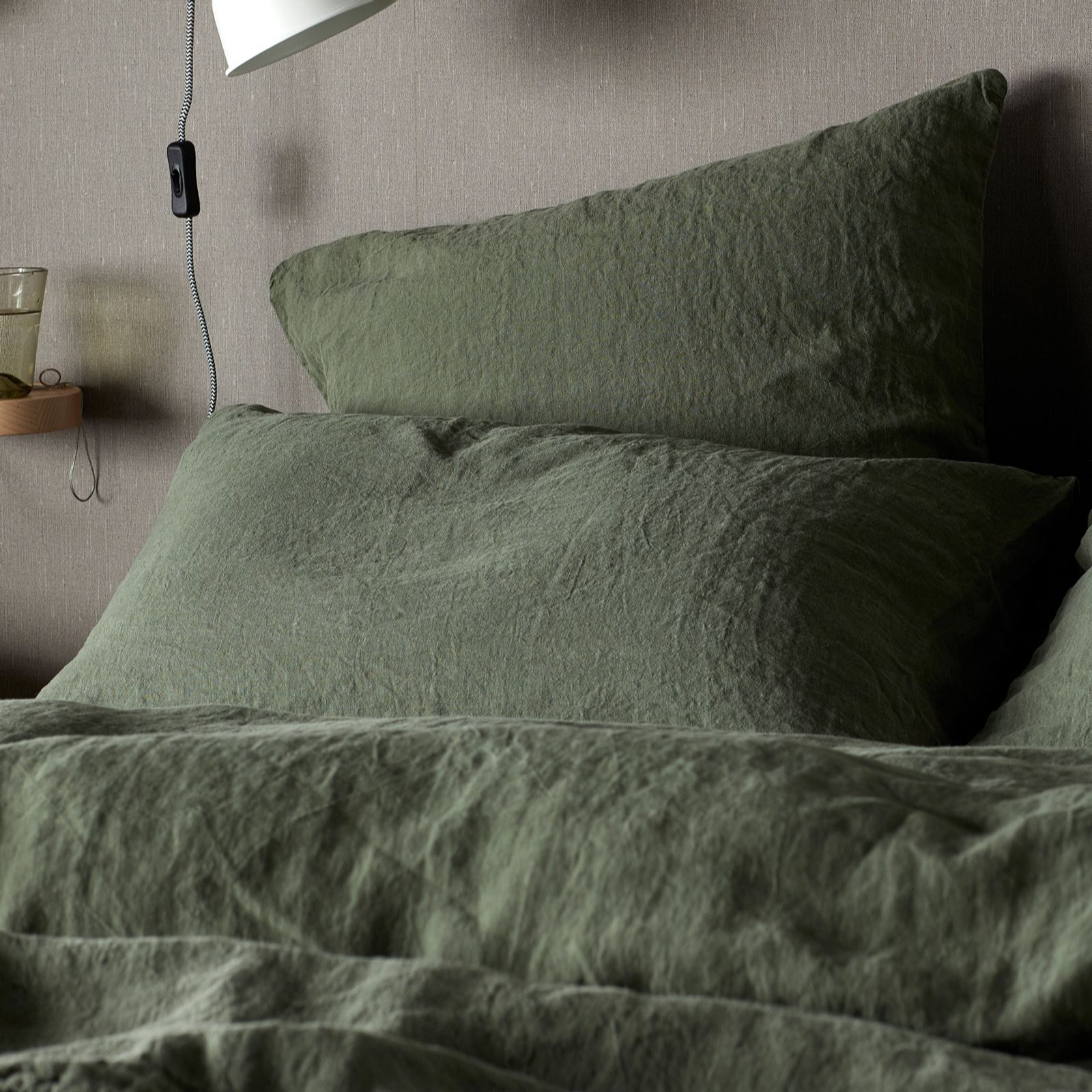 Secret Linen Store 100% Linen Pillowcase Pair