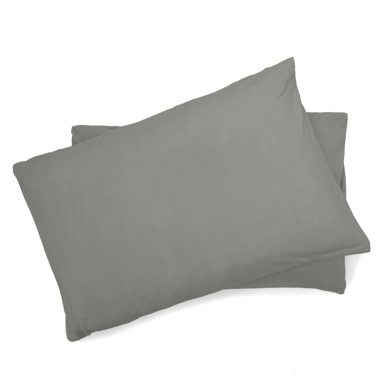 Cozee Home Set of 2 Fleece Housewife Pillow Cases