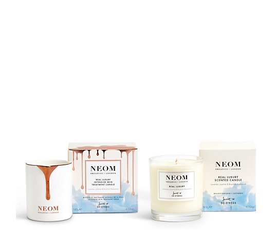 Neom Home & Body Treatment Candle Duo