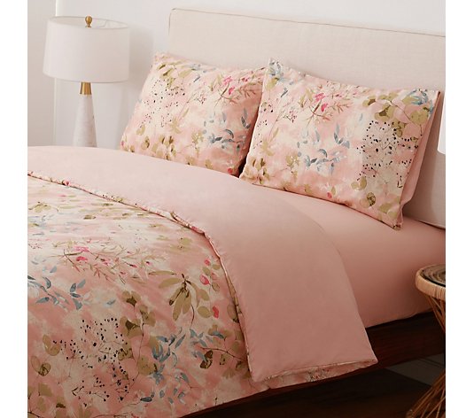 Supersoft by Cozee Home Limited Edition Joan Floral 4 Piece Duvet Set