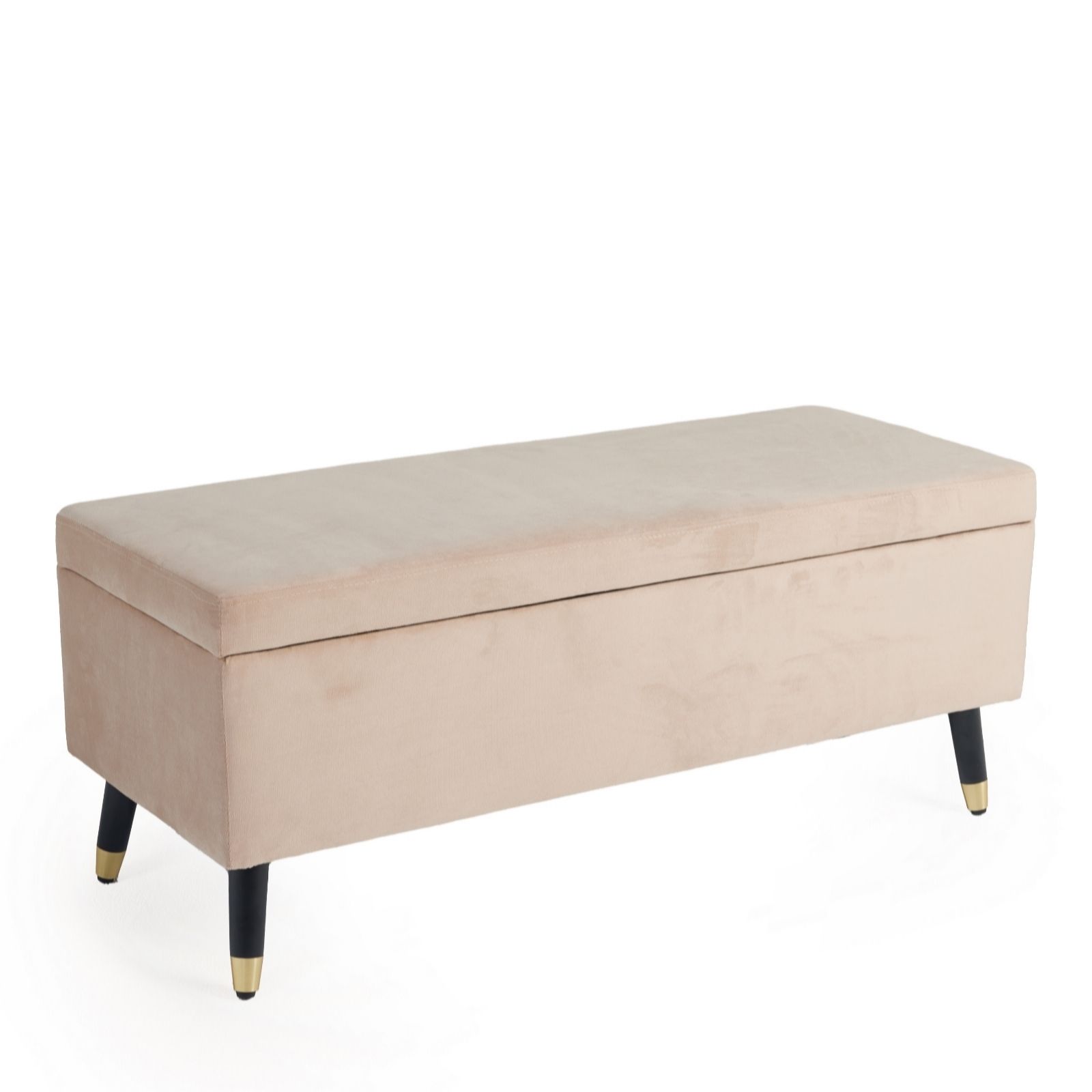 Outlet My Home Stories Velvet Ottoman