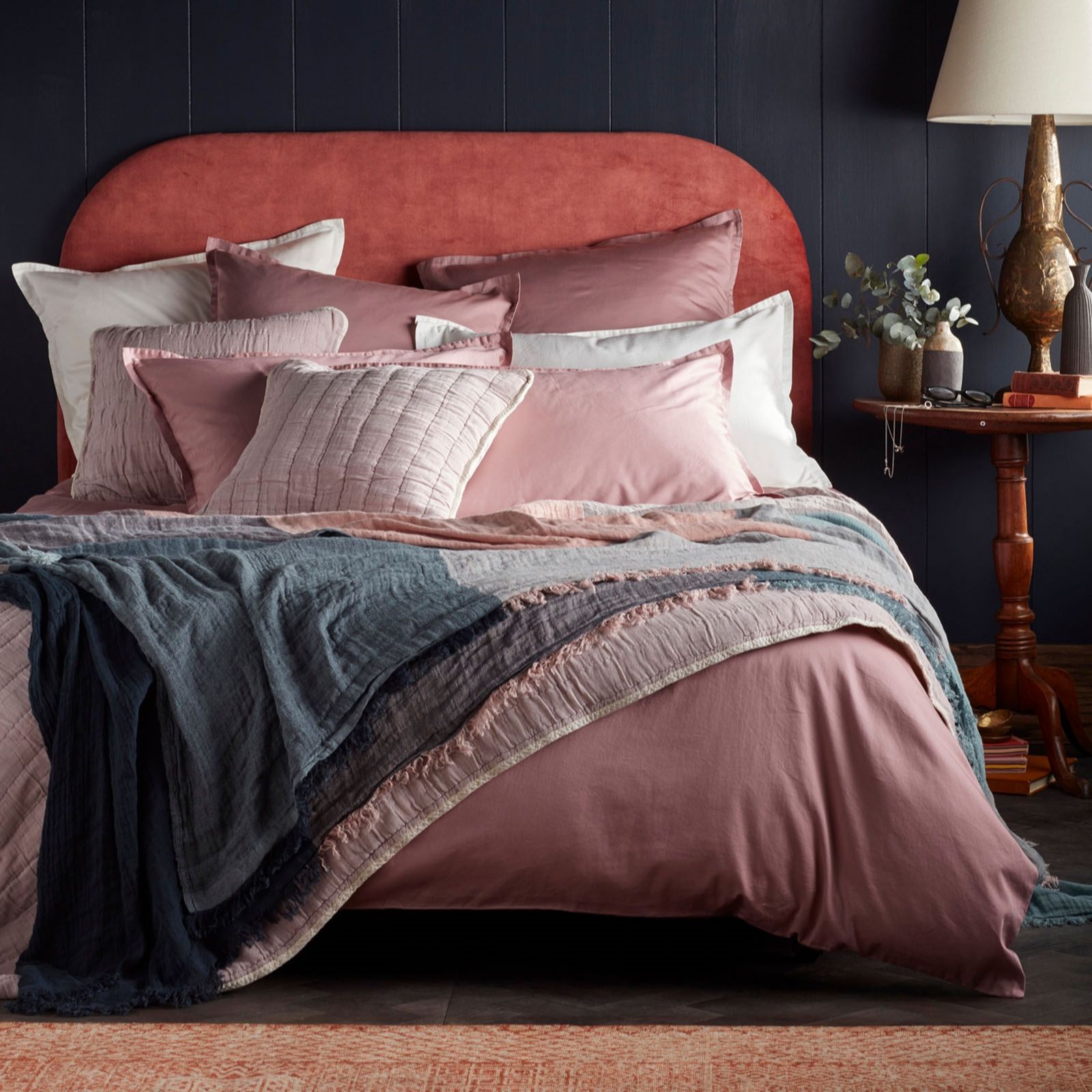 Secret Linen Store Super Soft 100% Cotton 4 Piece Duvet Set